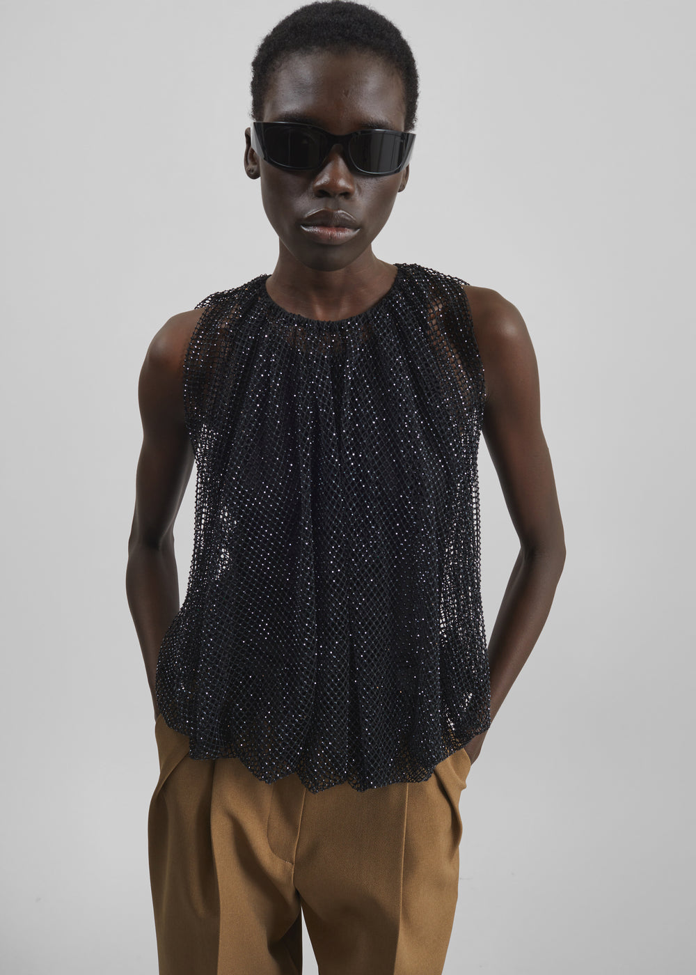 Sportmax Nodo Top - Black - 1