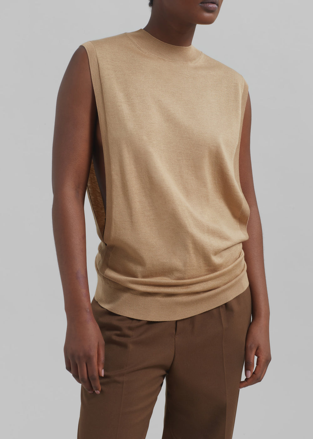 Sportmax Odissea Top - Beige - 1