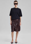 Sportmax Ridente Skirt - Dark Brown