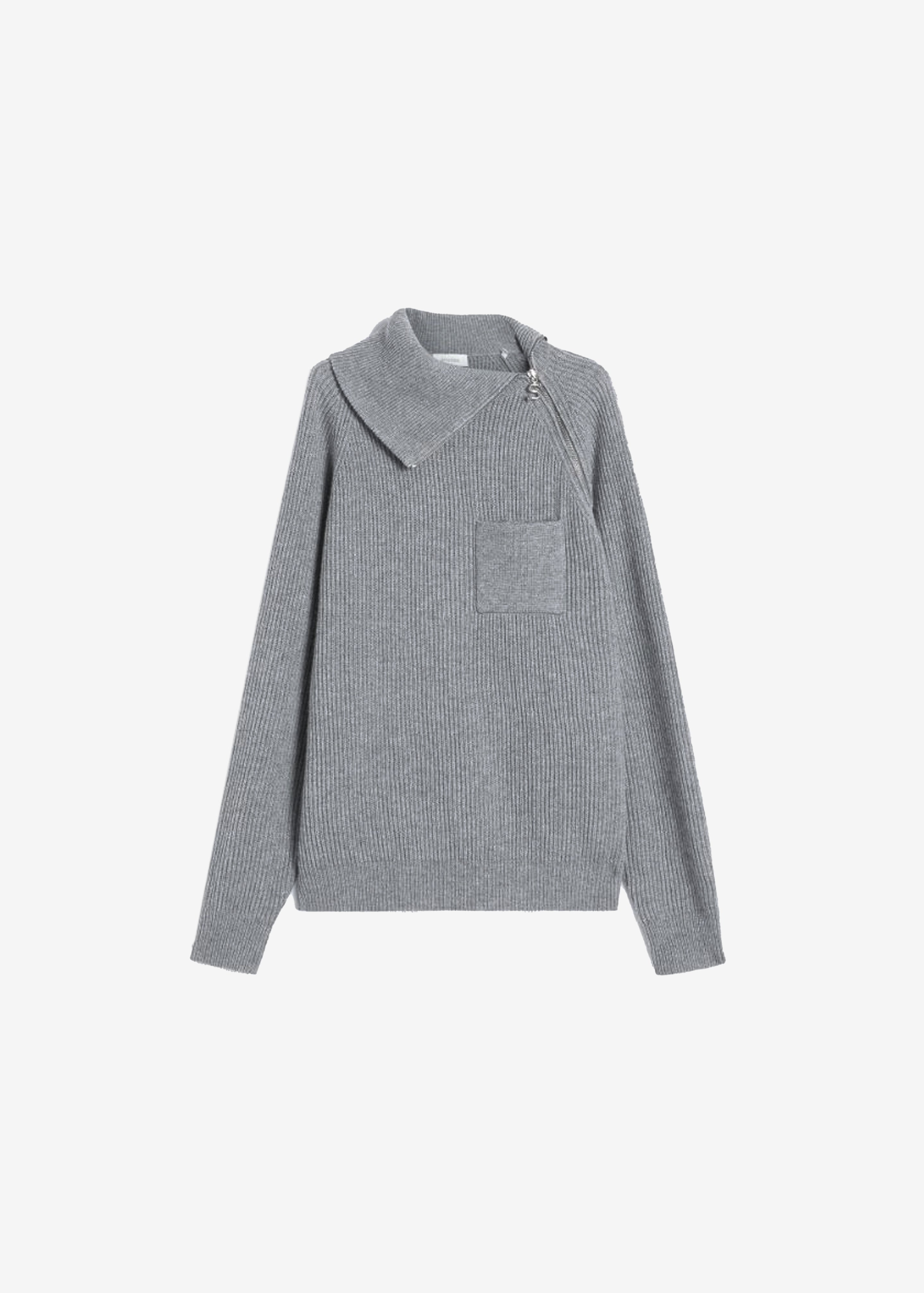Sportmax Salpa Sweater - Grey Melange - 8