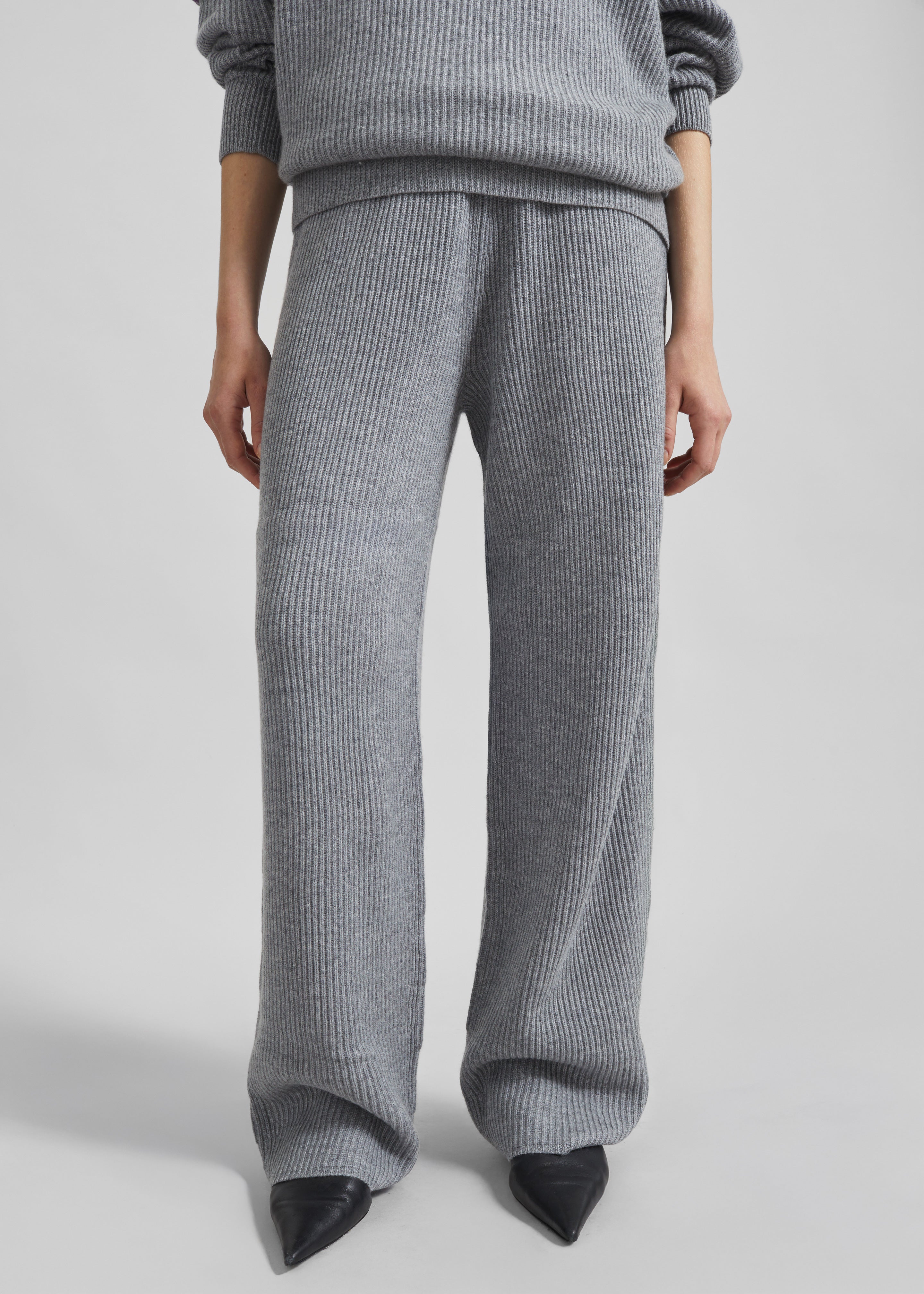 Sportmax Sella Pants - Grey Melange - 2