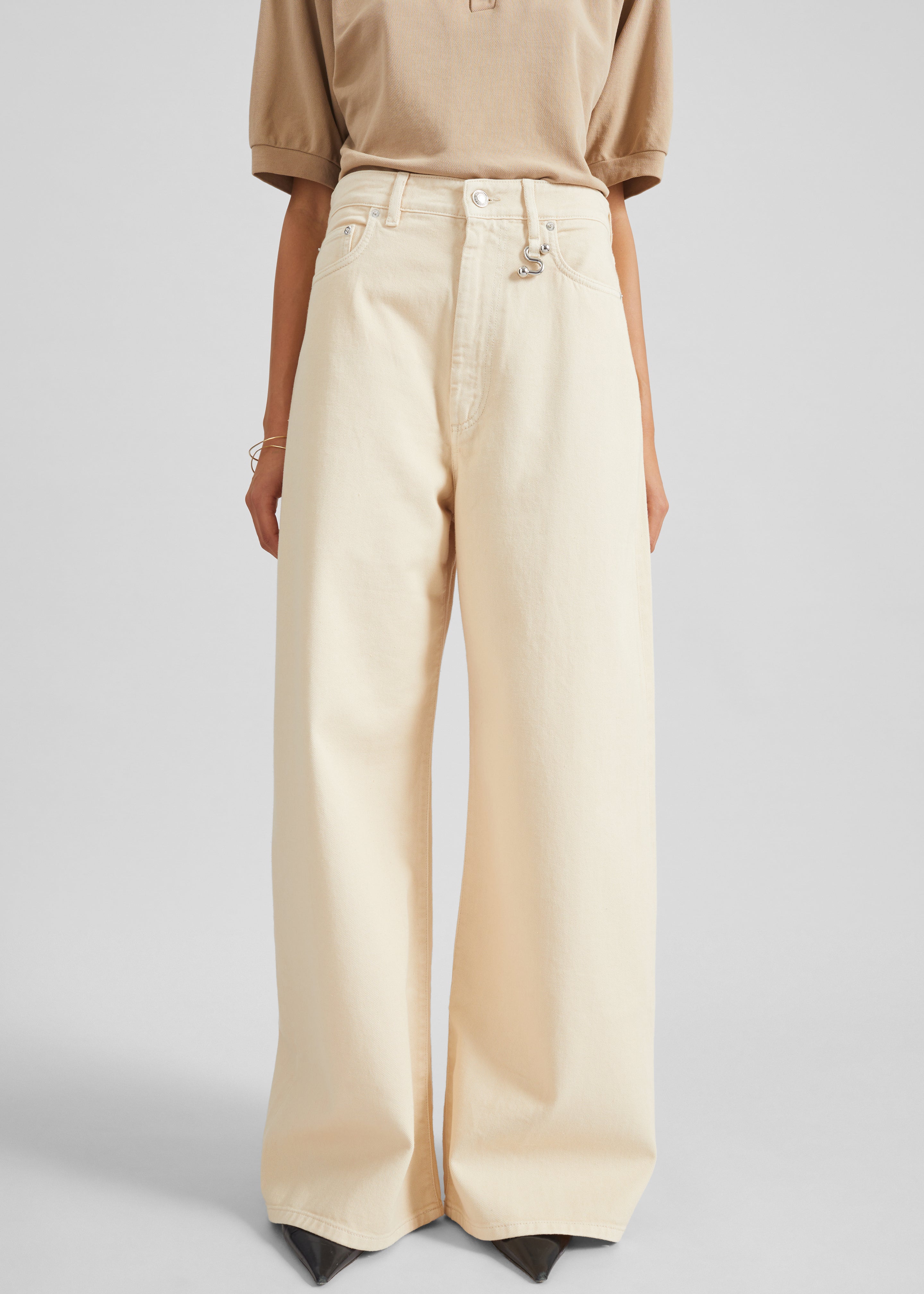 Sportmax Siamese Pants - Avorio – The Frankie Shop