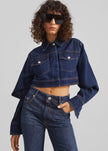 Sportmax Sir Denim Jacket - Midnight Blue