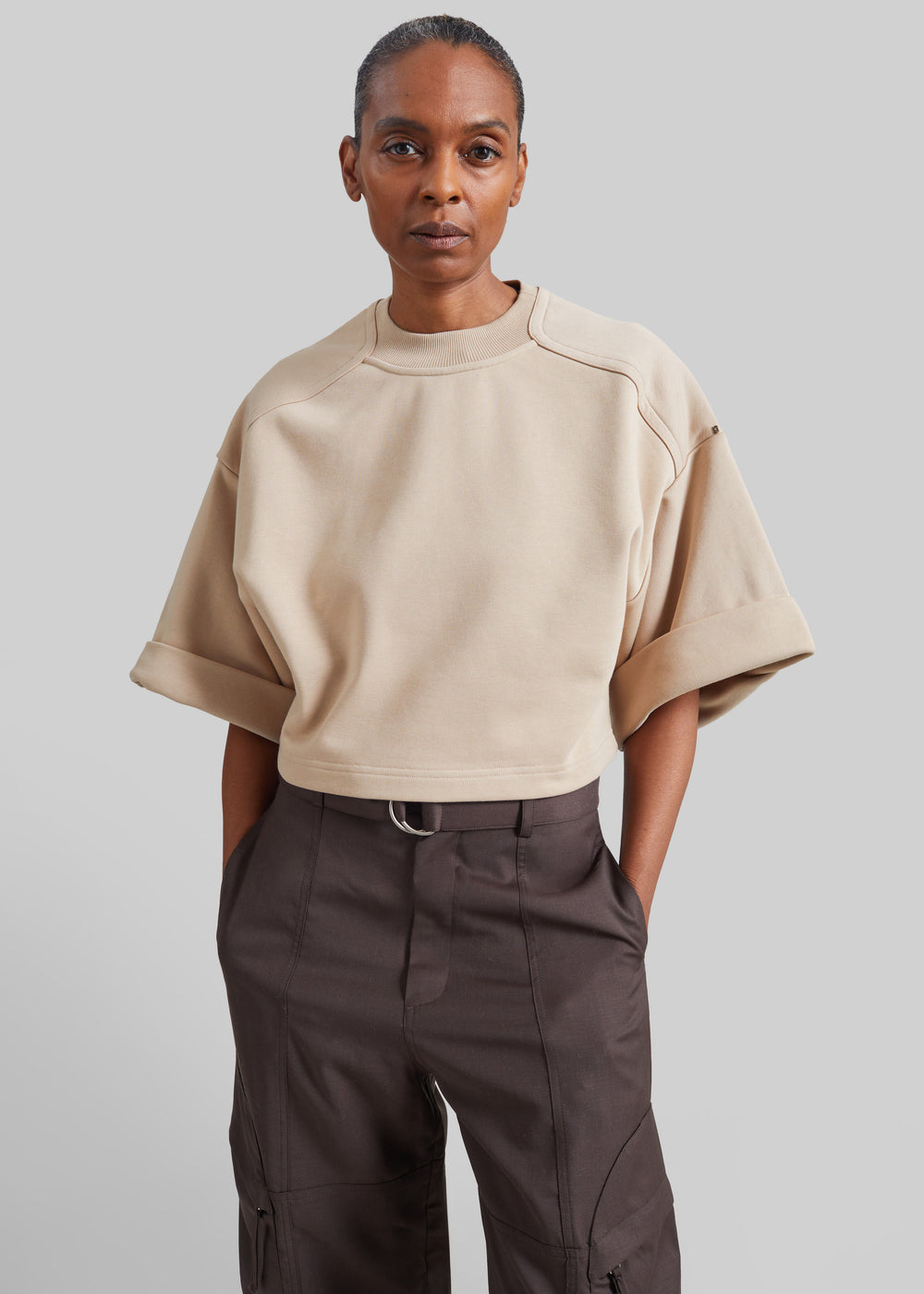 Sportmax Spdananas Top - Beige - 1
