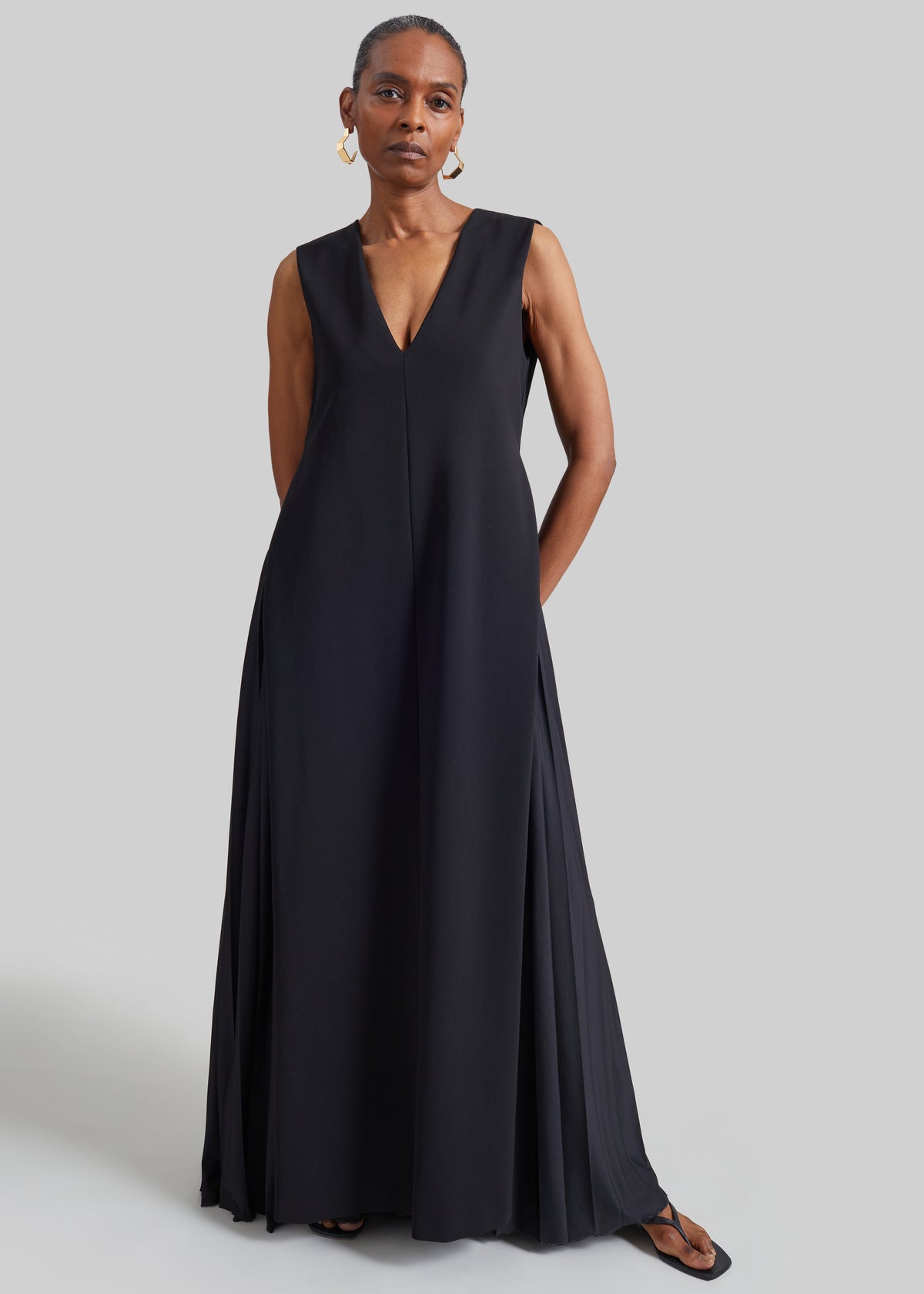 Sportmax Adesso Long Dress - Black