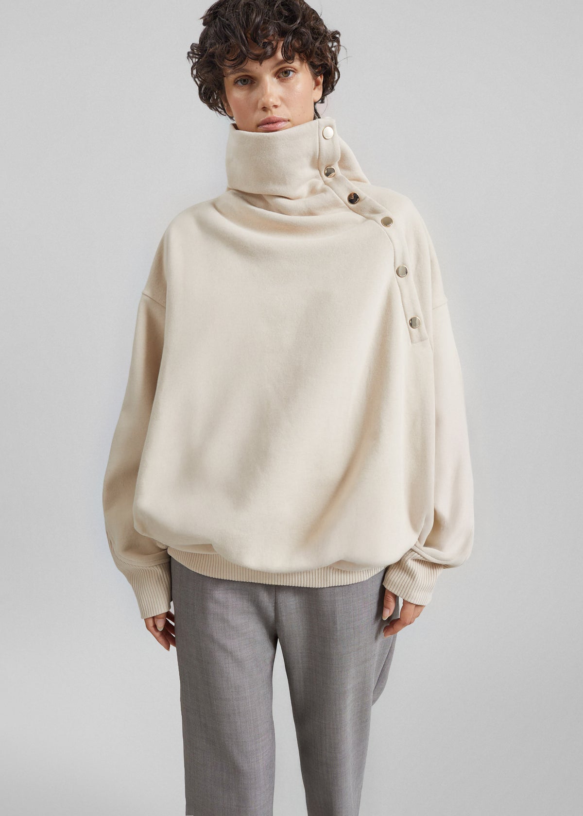 Sportmax Aerosi Oversized Sweatshirt - Beige