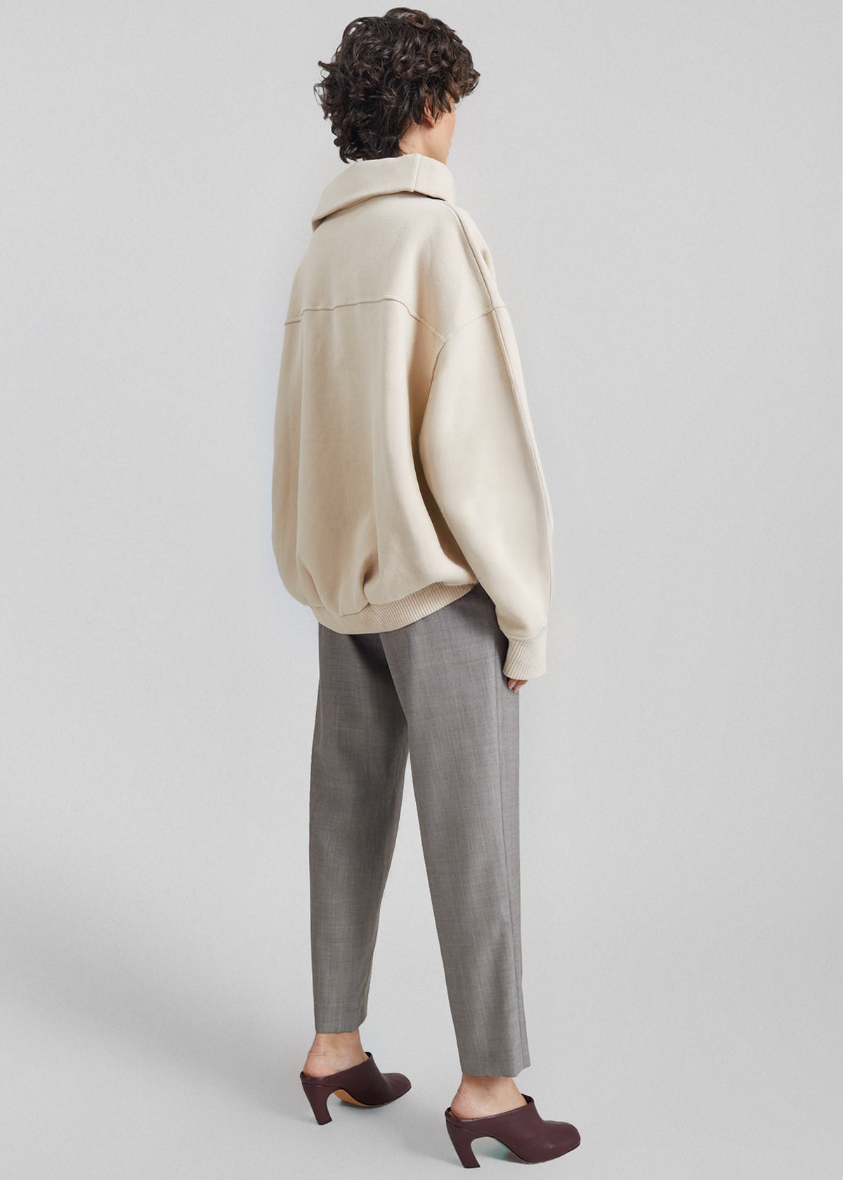 Sportmax Aerosi Oversized Sweatshirt - Beige