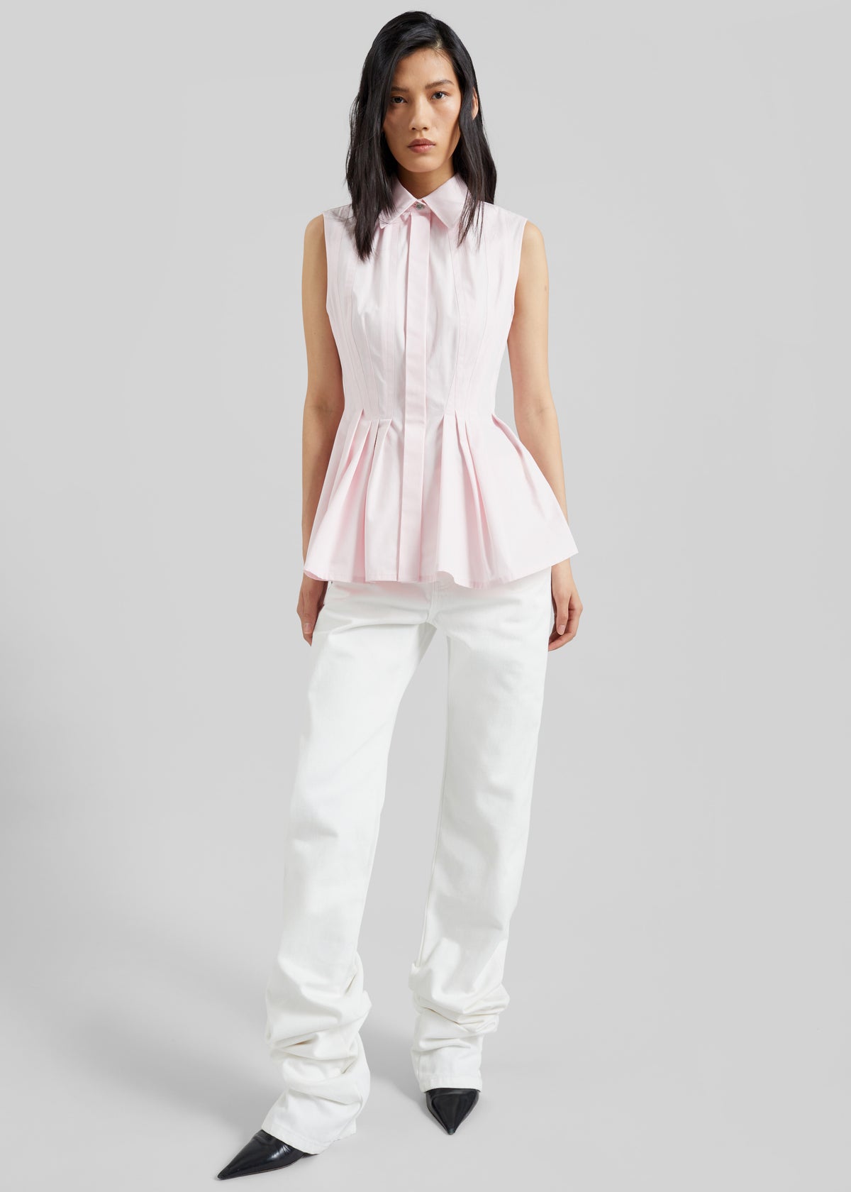 Sportmax Certosa Sleeveless Top - Pink - 3