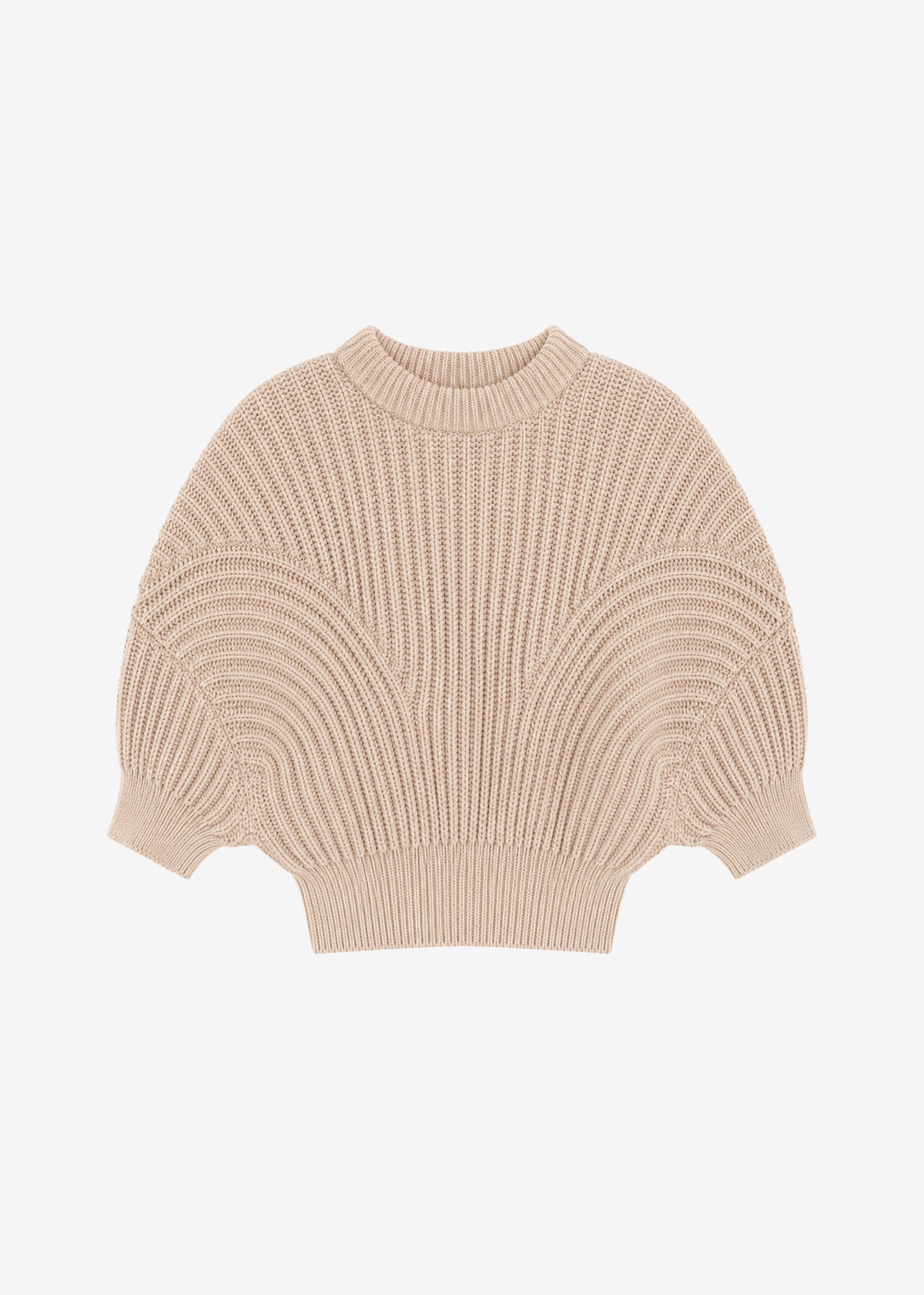 Sportmax Fatti Sunburst Patterned Sweater - Beige