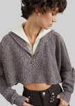 Sportmax Rive Oversized Cropped Sweater - Rust Bi