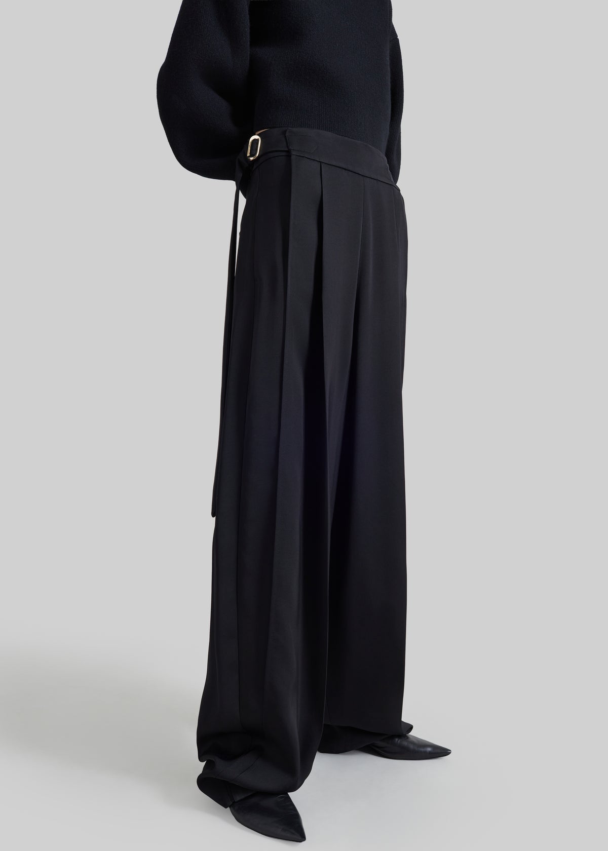 Sportmax Stagno Adjustable Trousers - Black