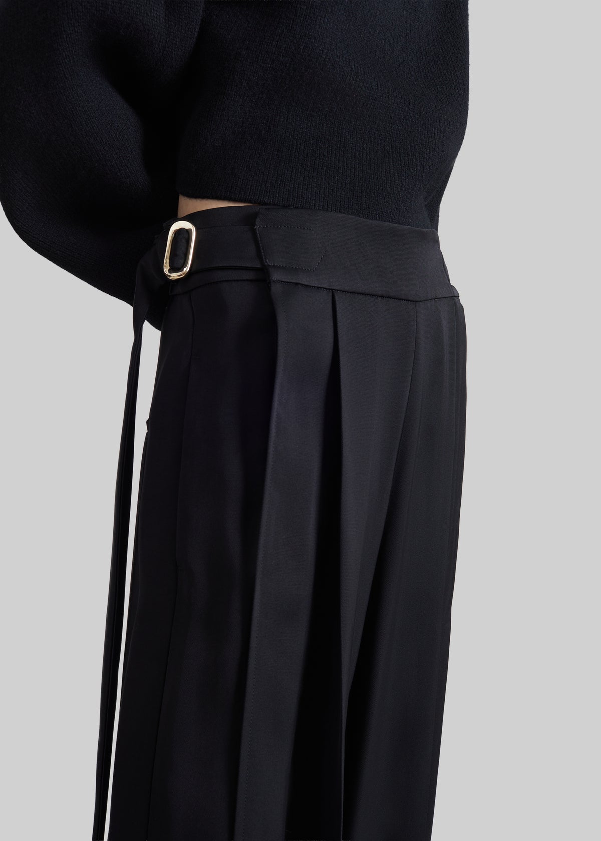 Sportmax Stagno Adjustable Trousers - Black