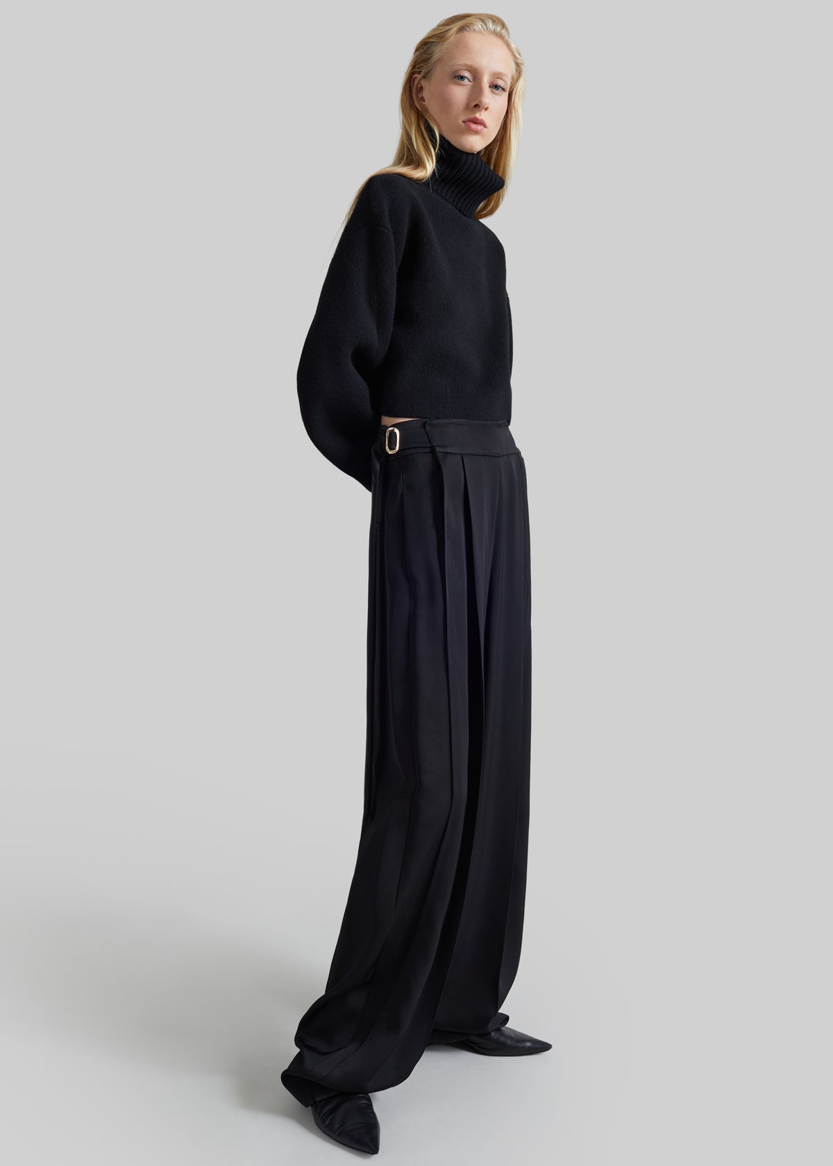 Sportmax Stagno Adjustable Trousers - Black