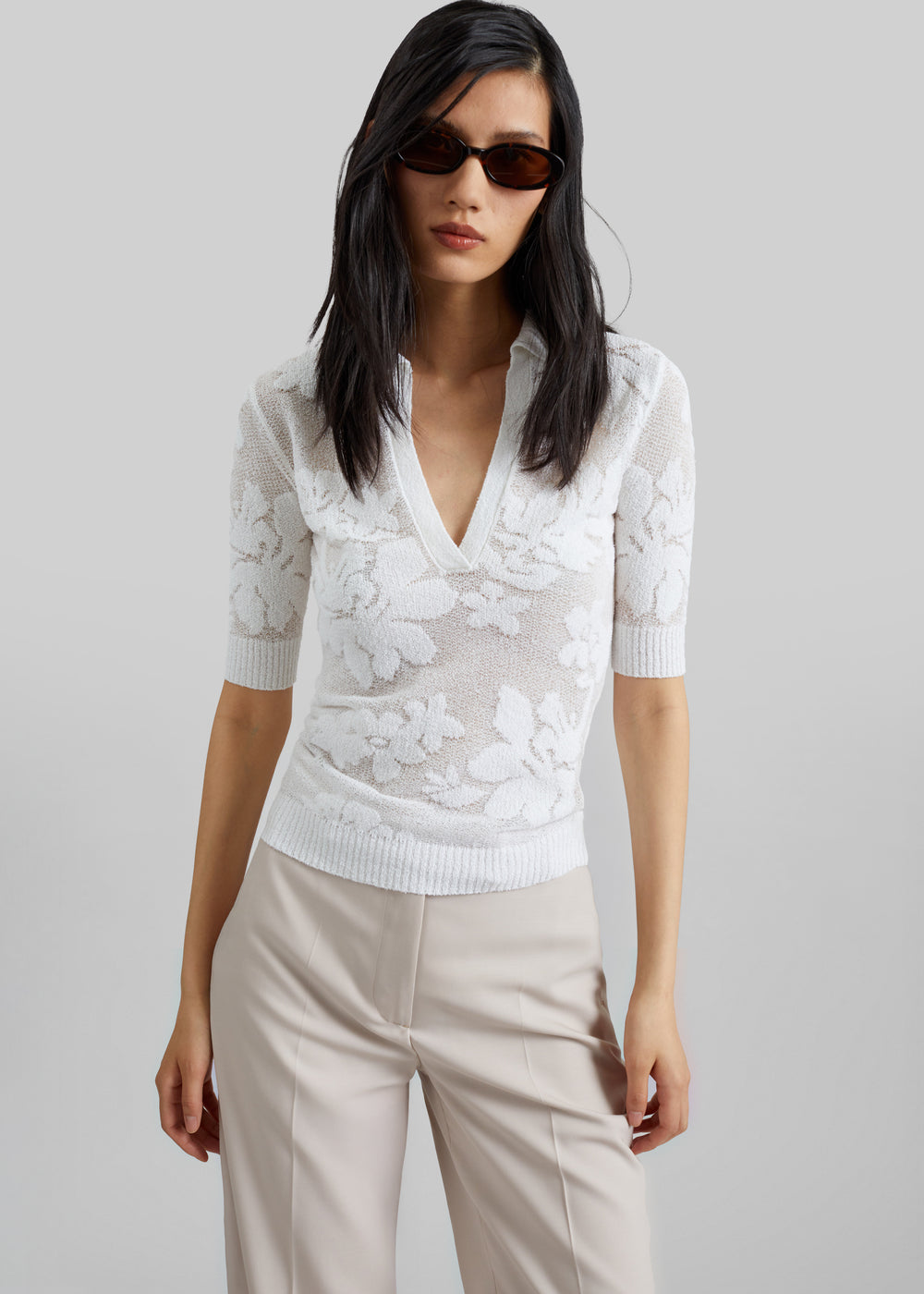 Sportmax Tabarin Polo Shirt - White - 1