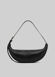 St. Agni Adjustable Slim Crescent Bag - Black