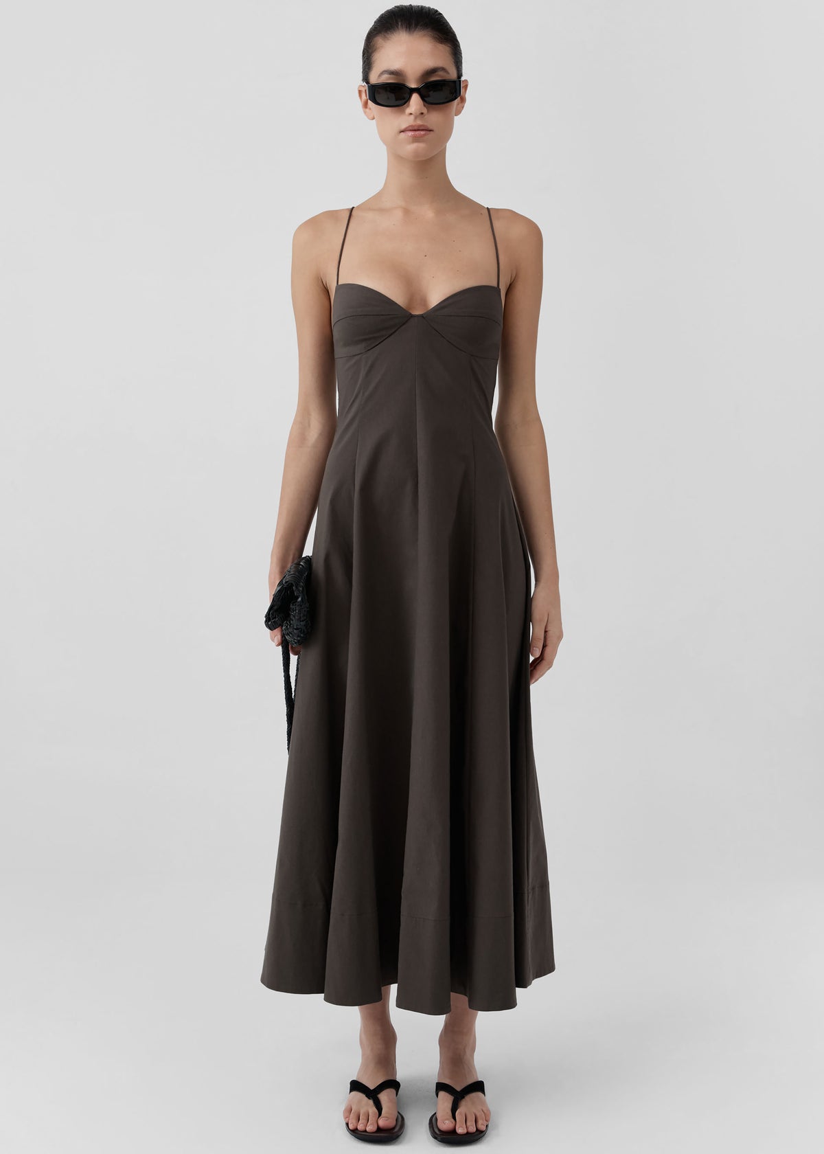 St. Agni Cami Dress - Wood - 3