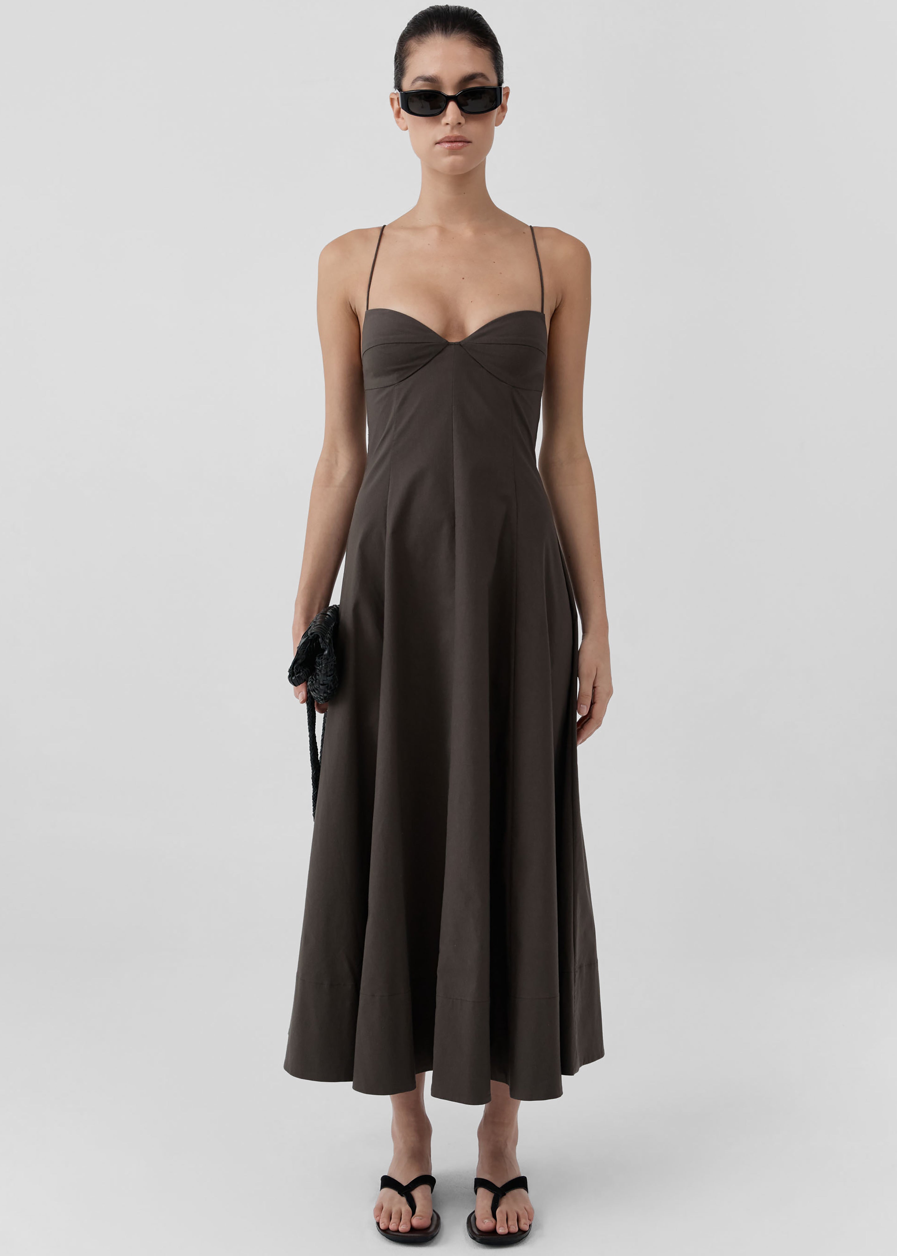 St. Agni Cami Dress - Wood - 3