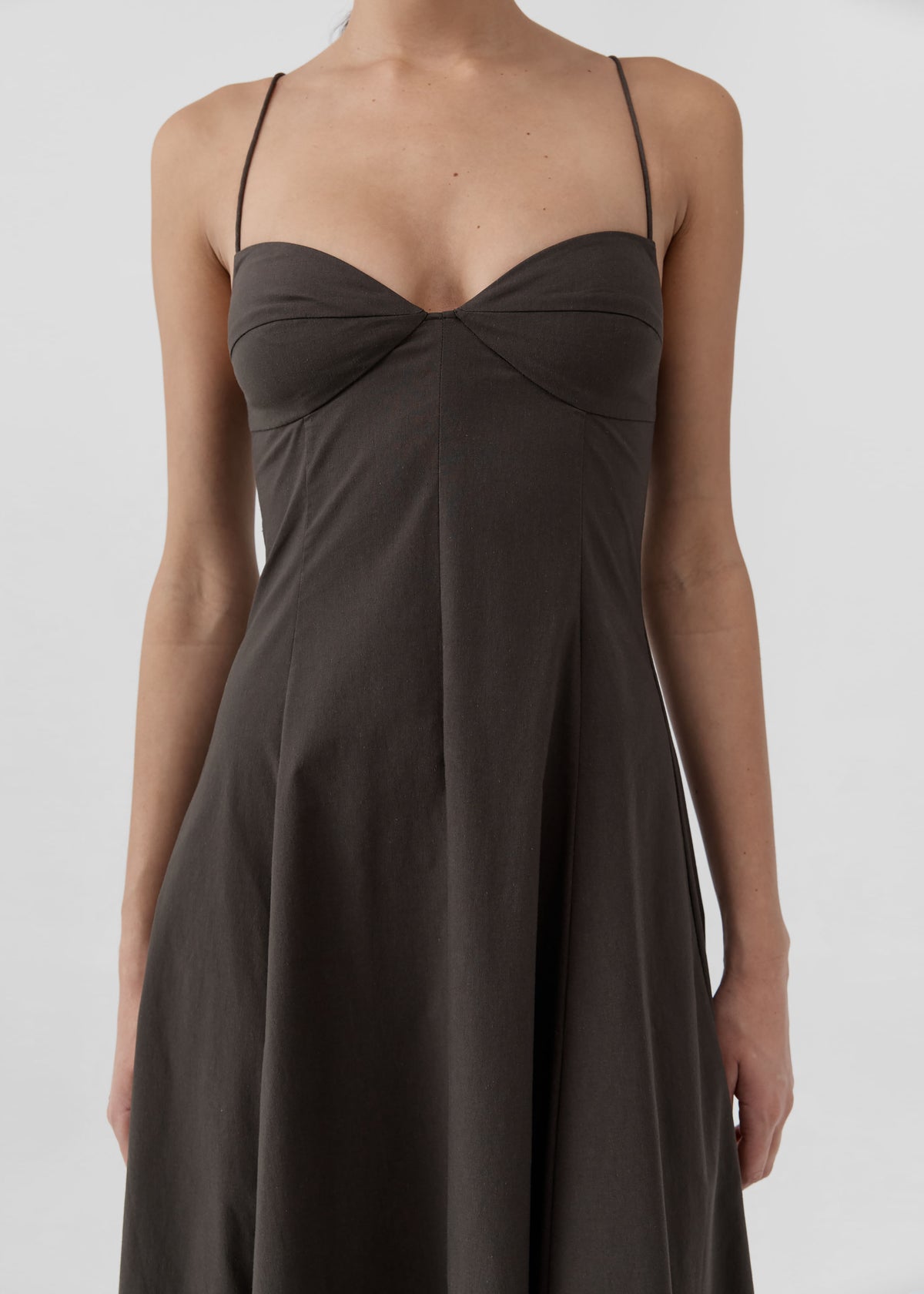 St. Agni Cami Dress - Wood - 2