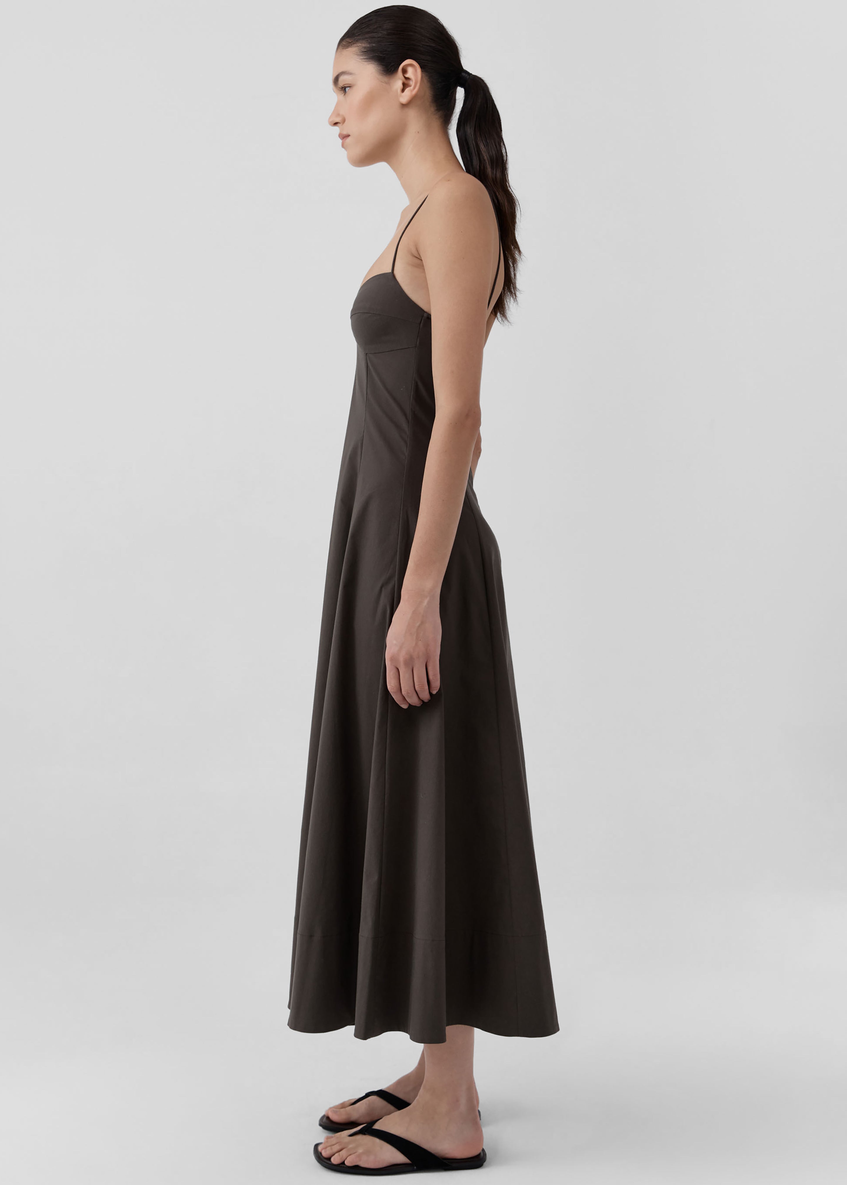 St. Agni Cami Dress - Wood - 4