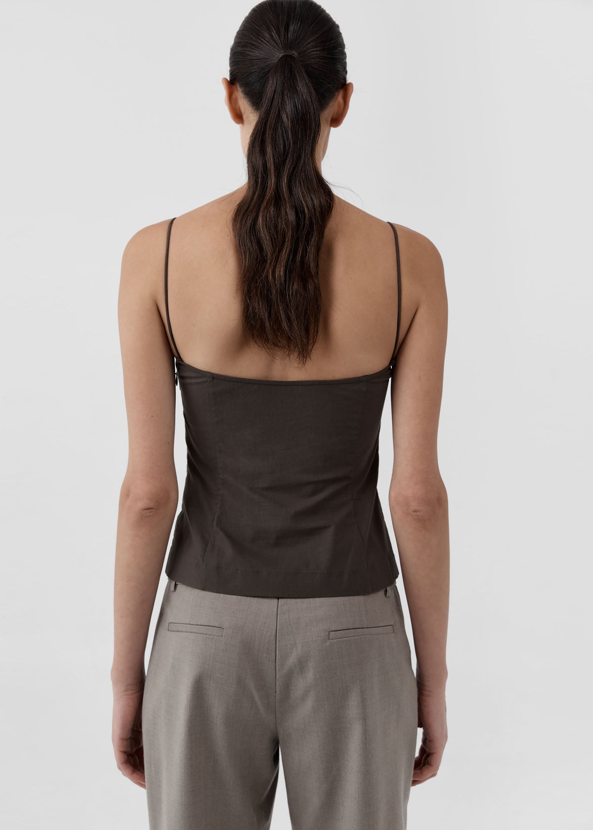 St. Agni Studio Cami - Wood - 5