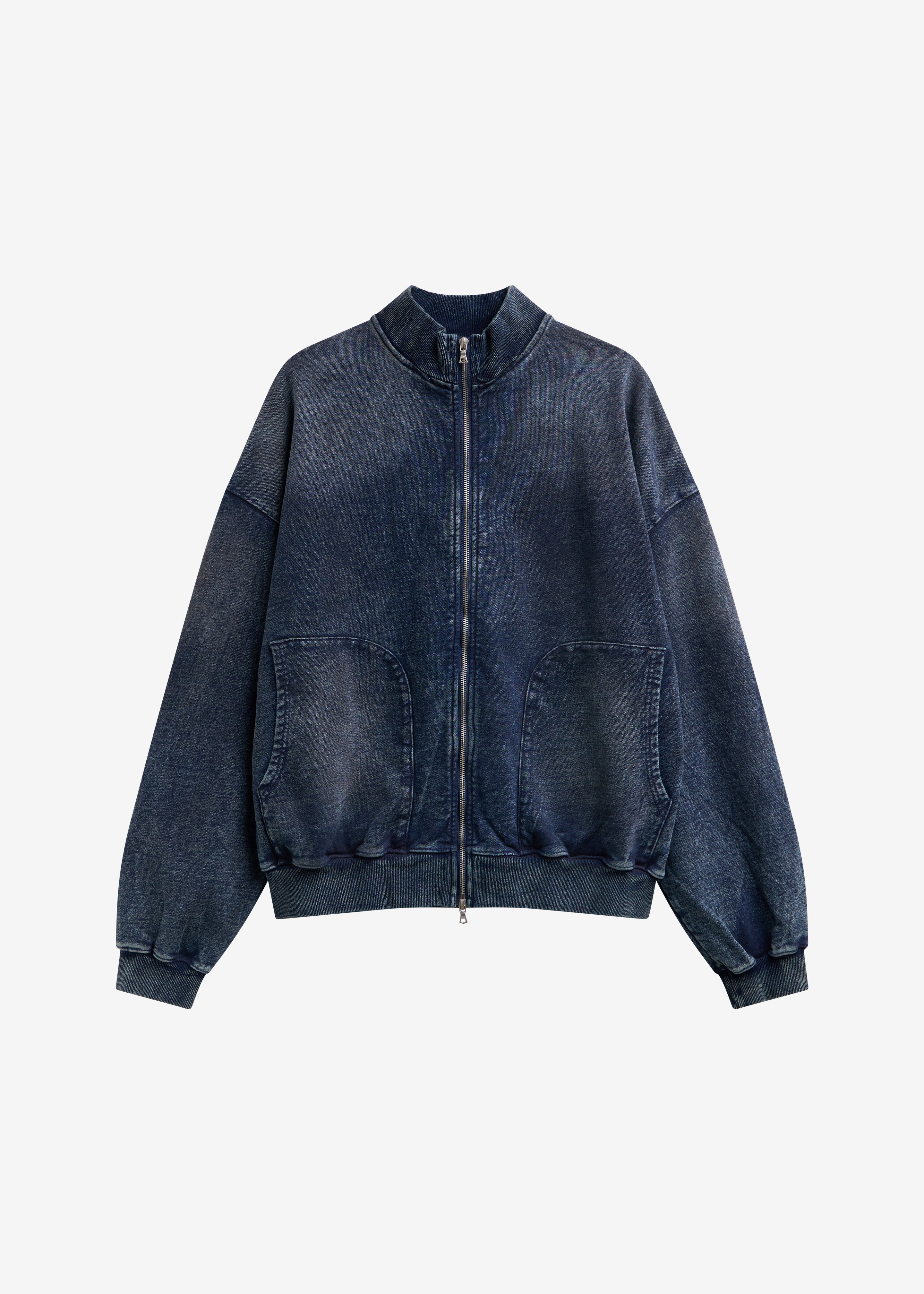 Stamford Zip-Up Jacket - Medium Wash - 7