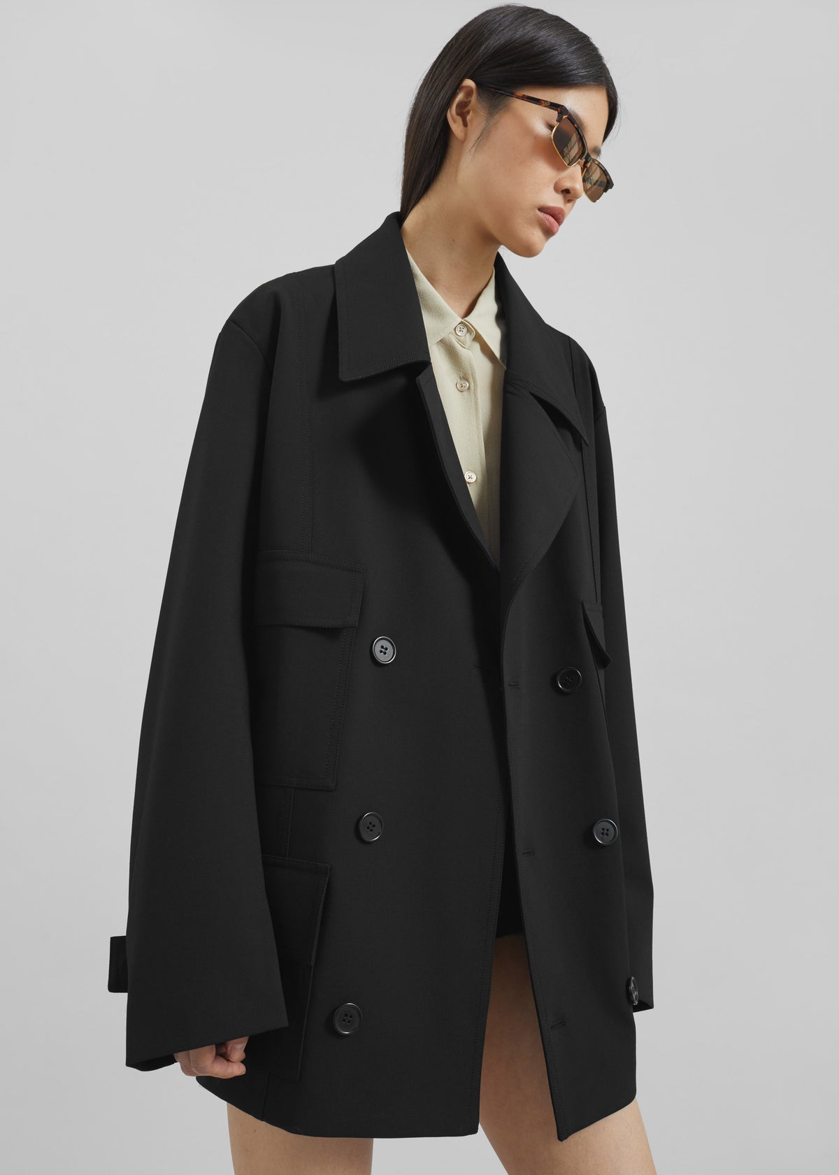 Stanton Trapeze Jacket - Black - 8