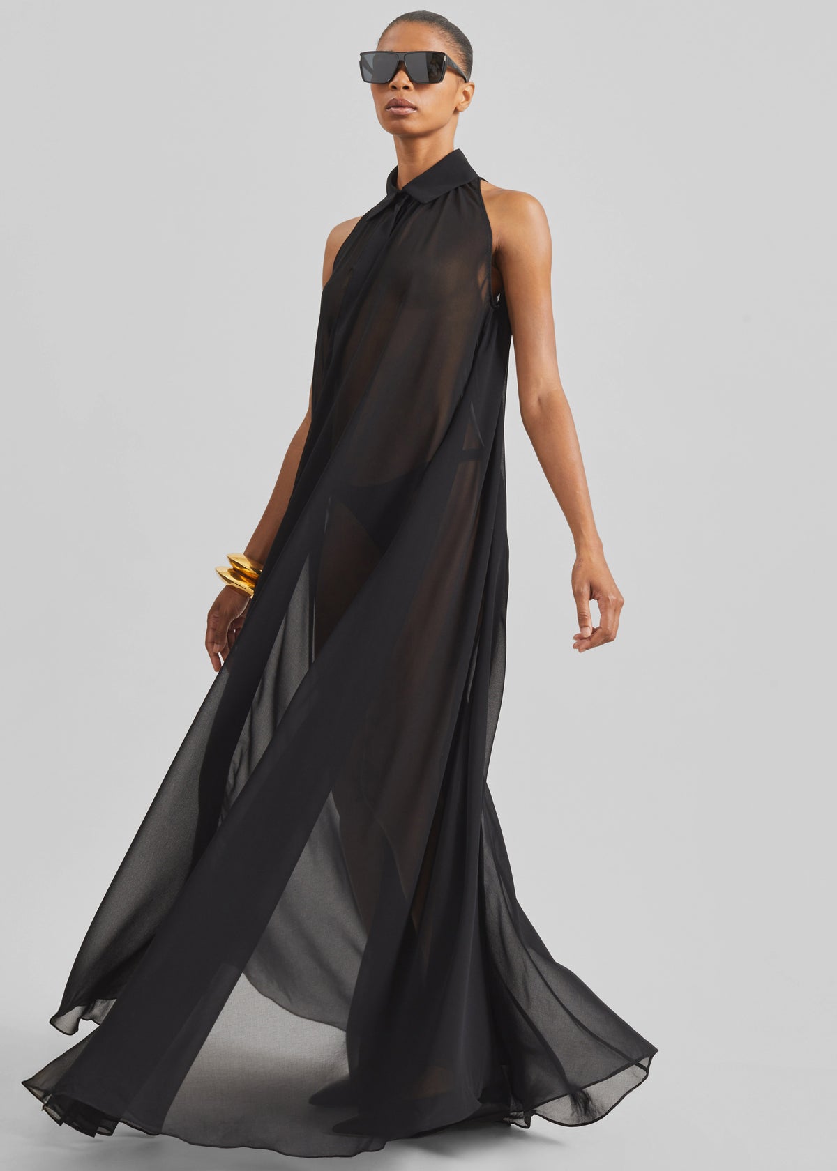 Sukie Sheer Halterneck Dress Sukie Sheer Halterneck Dress