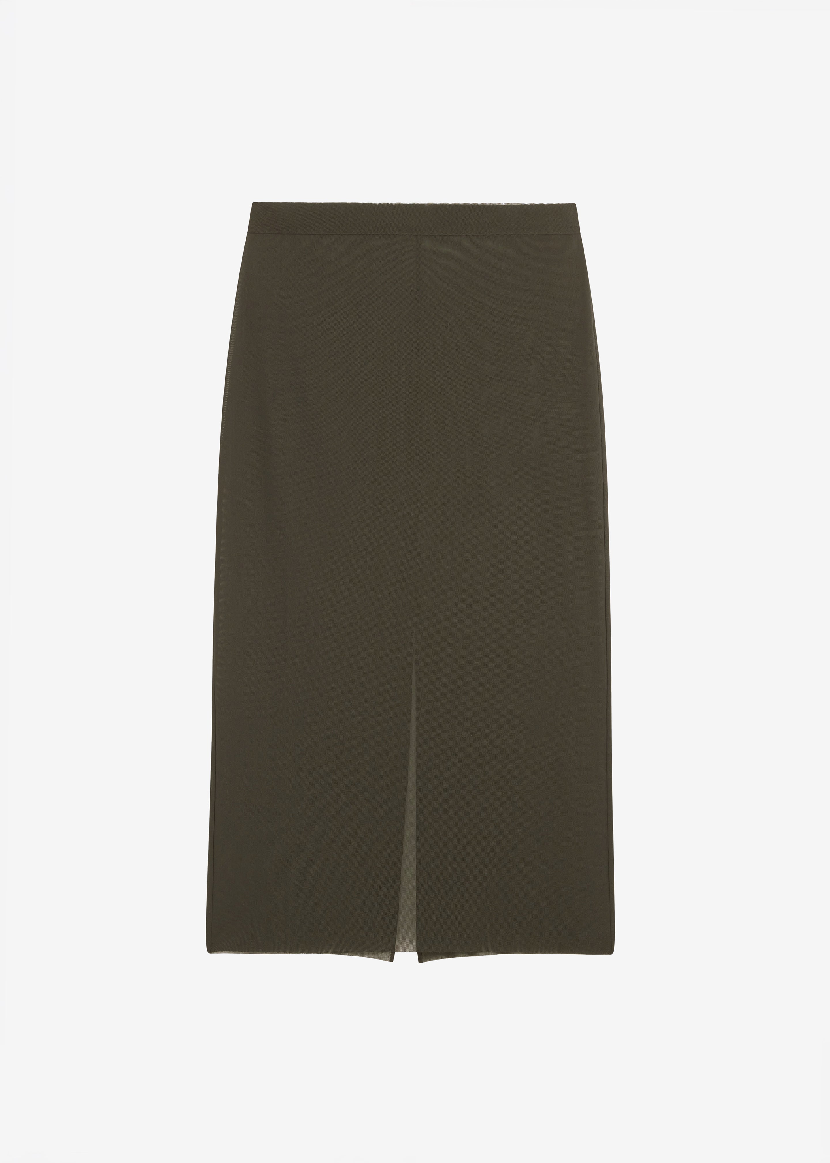 Suva Sheer Skirt - Khaki - 9