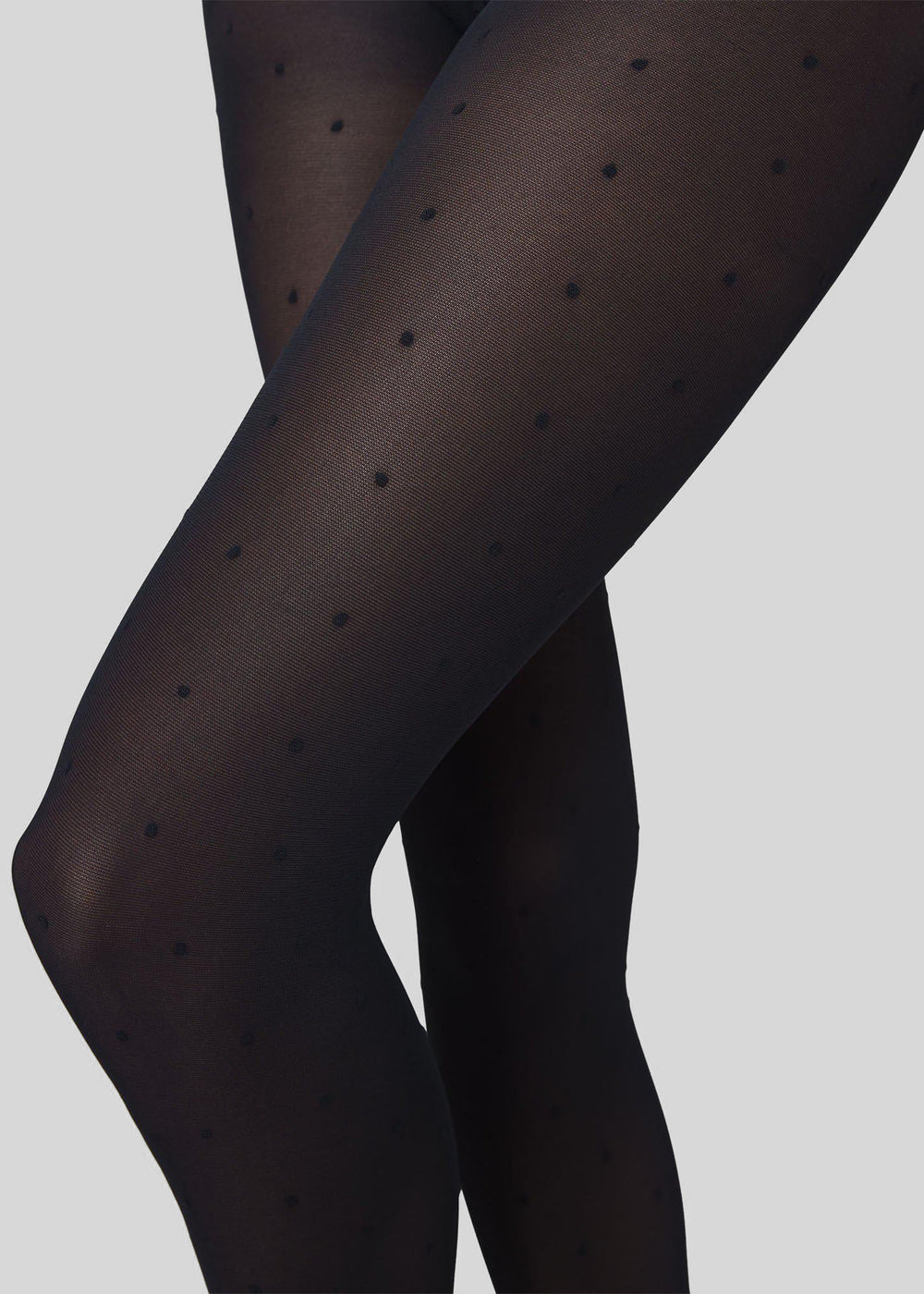 Swedish Stockings Doris Dots Tights - Black