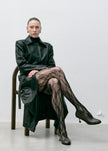 Swedish Stockings Nova Lace Tights - Black