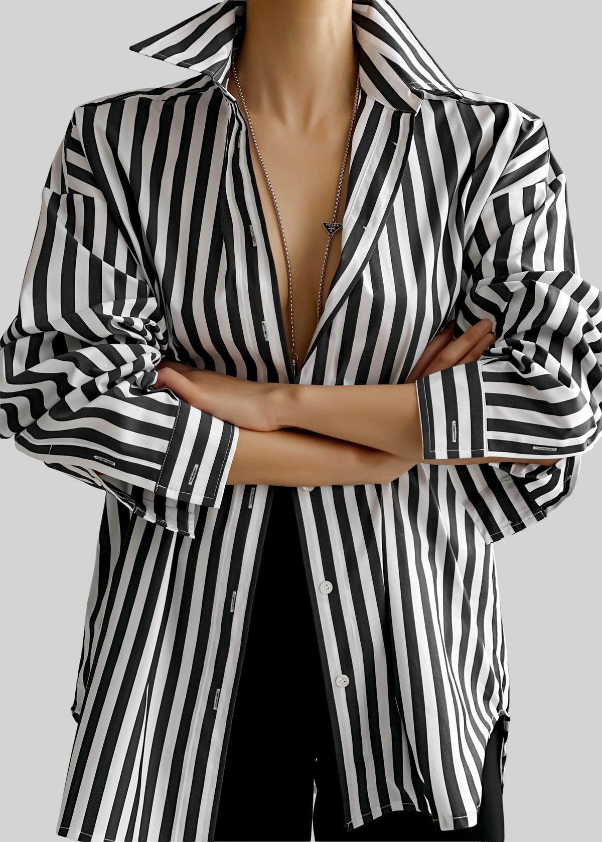 black and white dress shirt womens INC International Concepts Women's Button Up Dress Shirt Size Small White Black