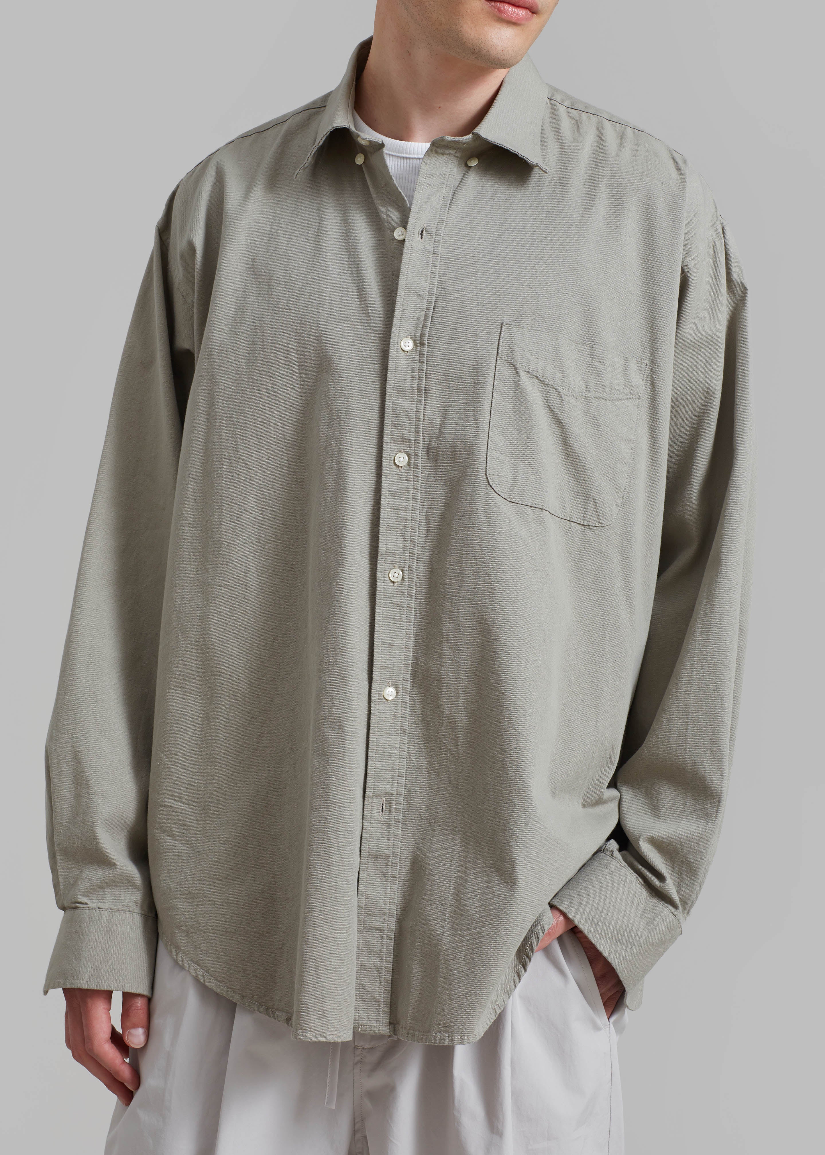 Sinclair Shirt - Grey - 4