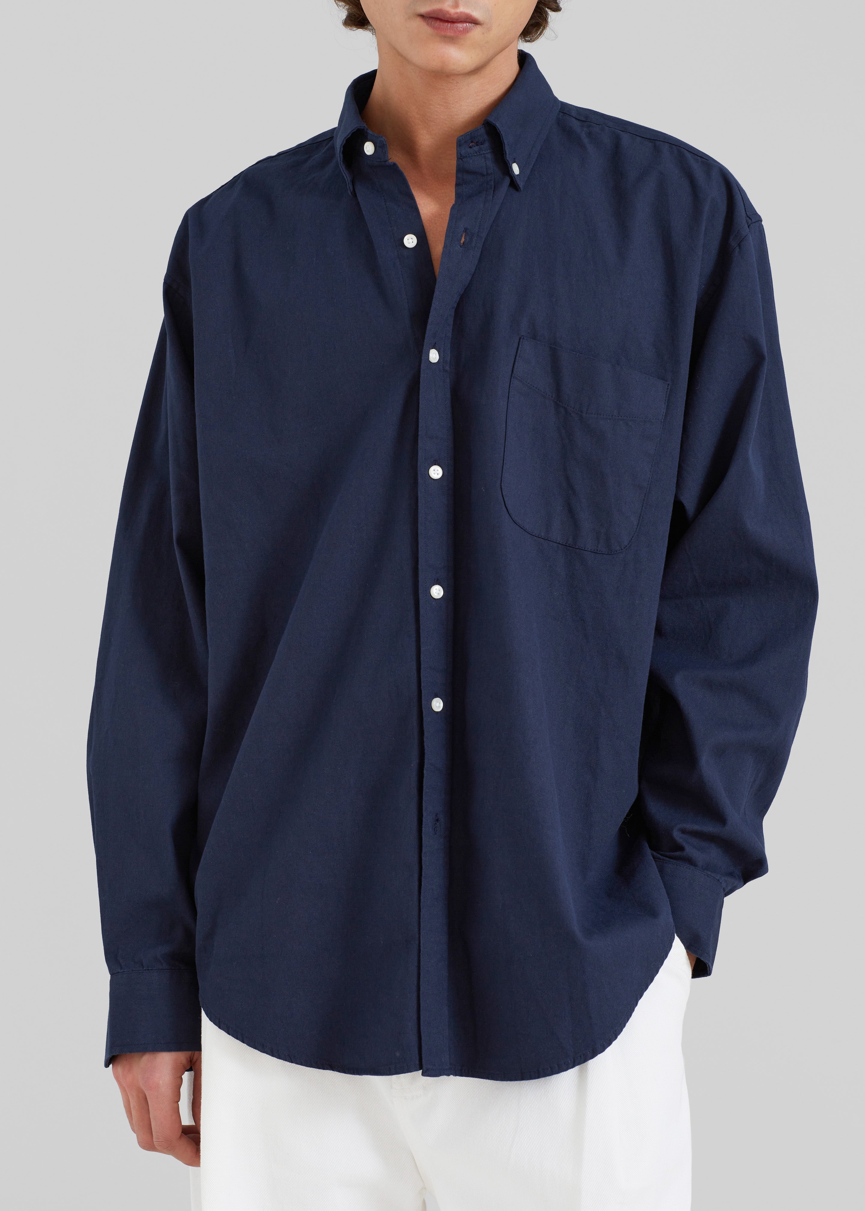 Sinclair Shirt - Navy - 5
