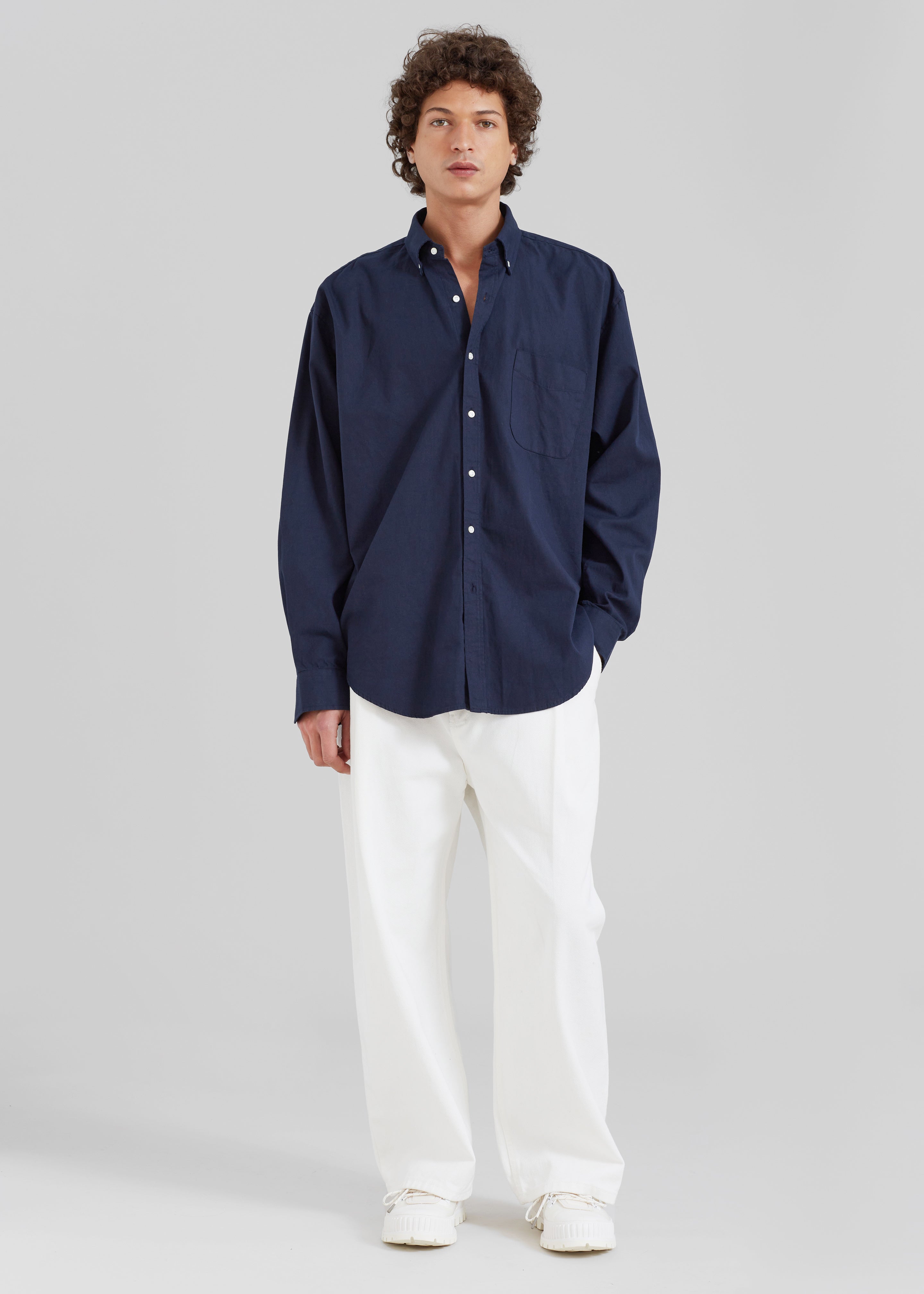 Sinclair Shirt - Navy - 2