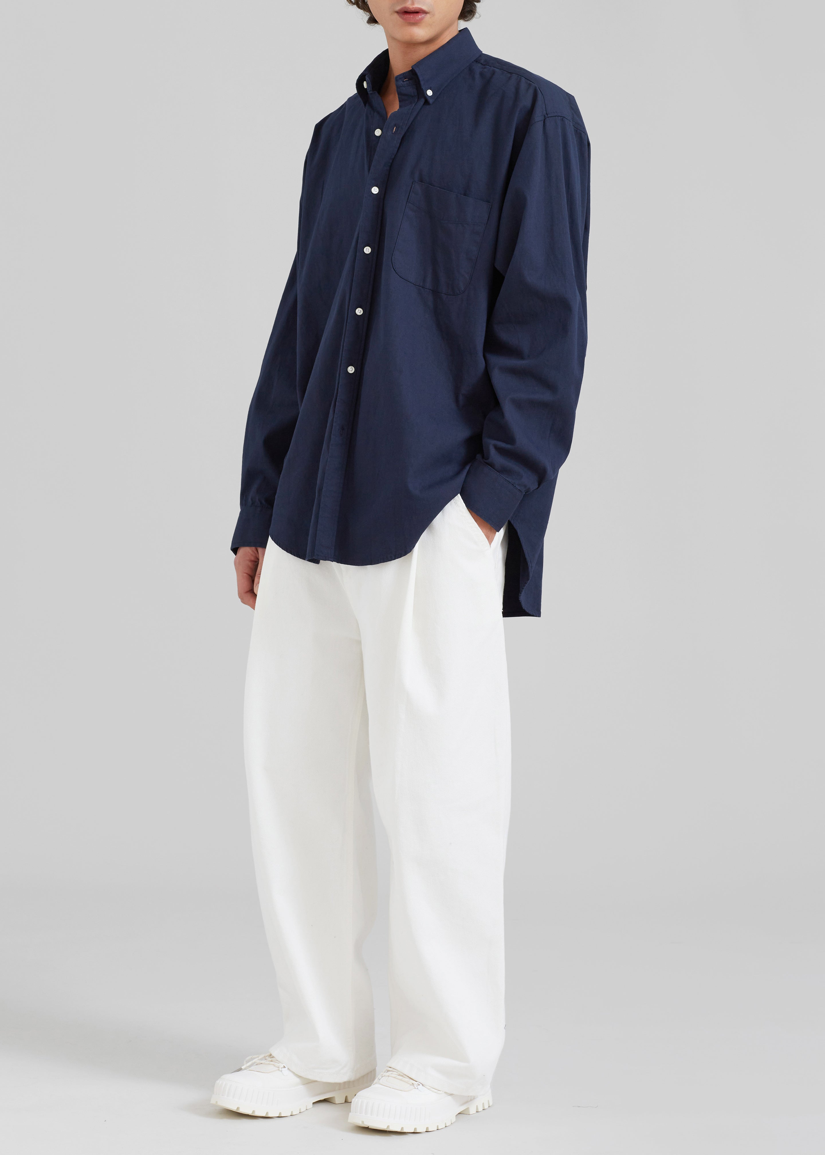 Sinclair Shirt - Navy - 2