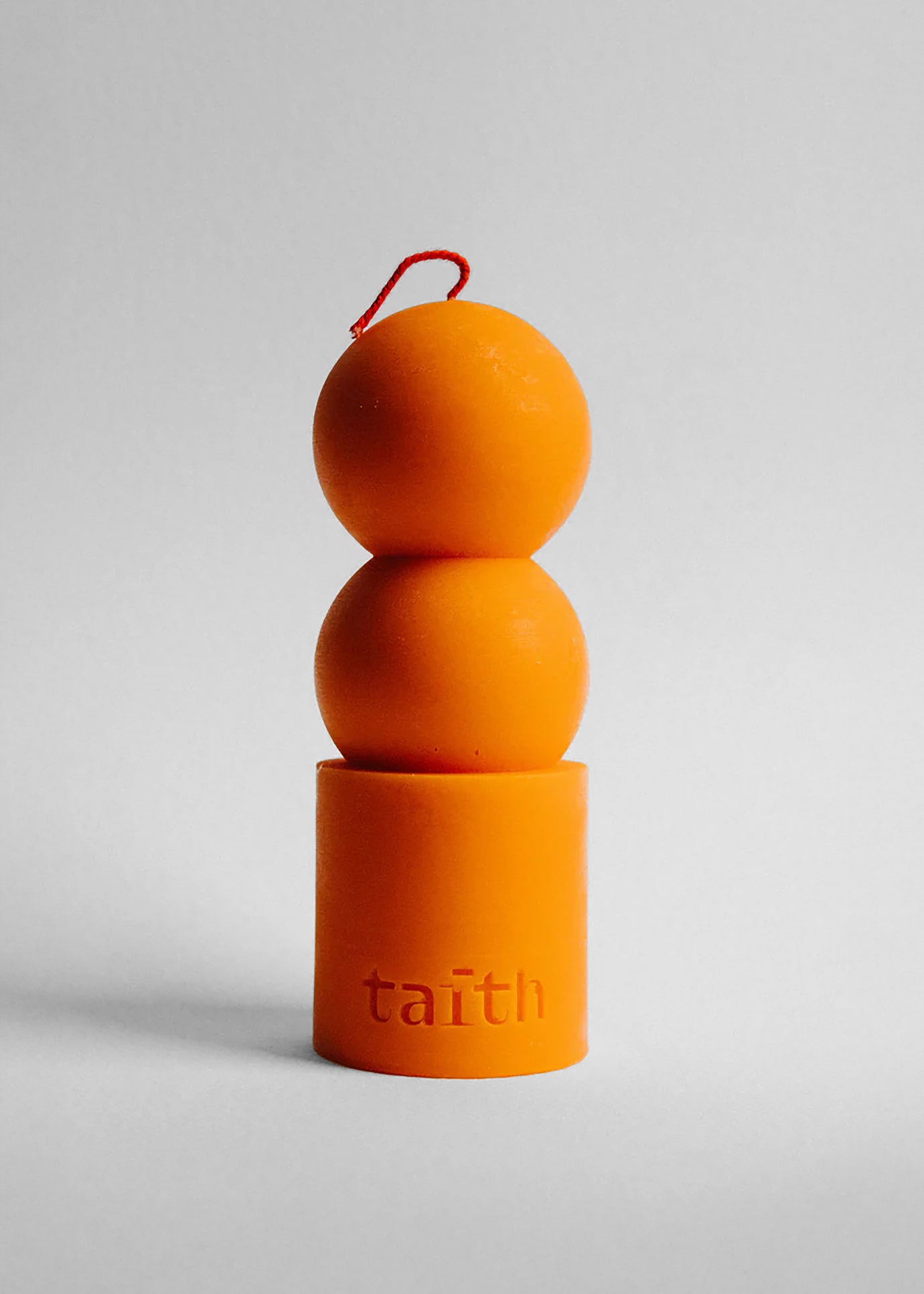 Taith Lilu Candle - Orange