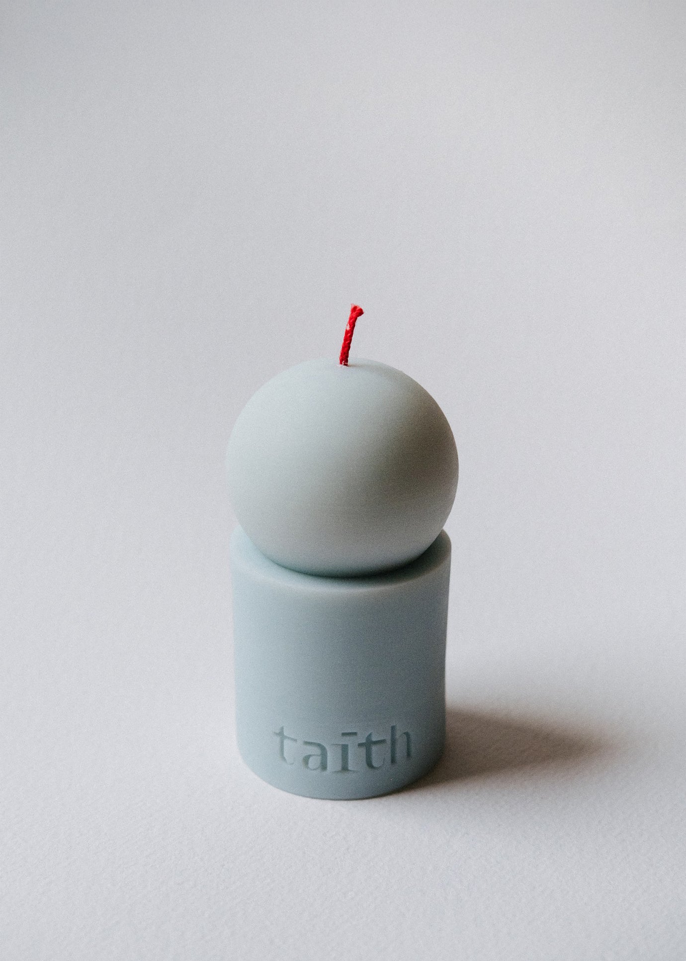 Taith Lulu Candle - Baby Blue