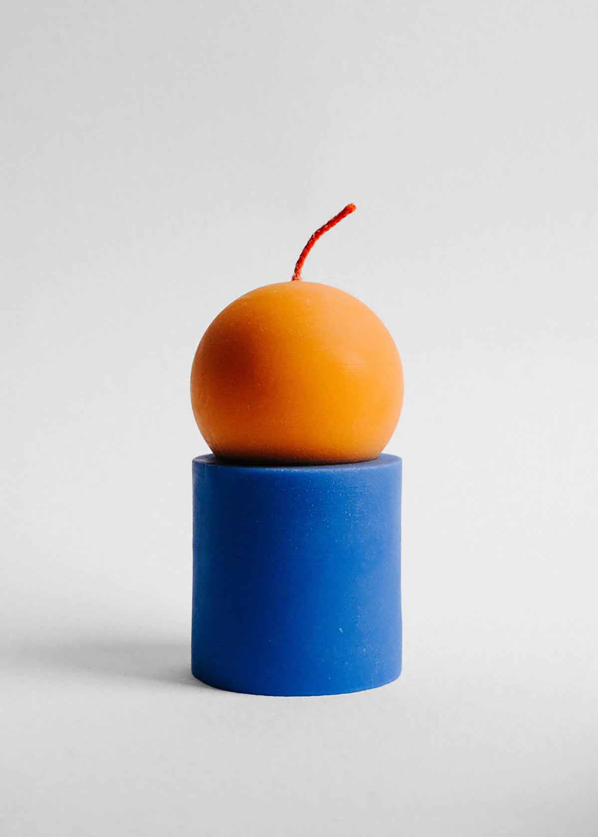 Taith Lulu Candle - Orange/Cobalt - 1