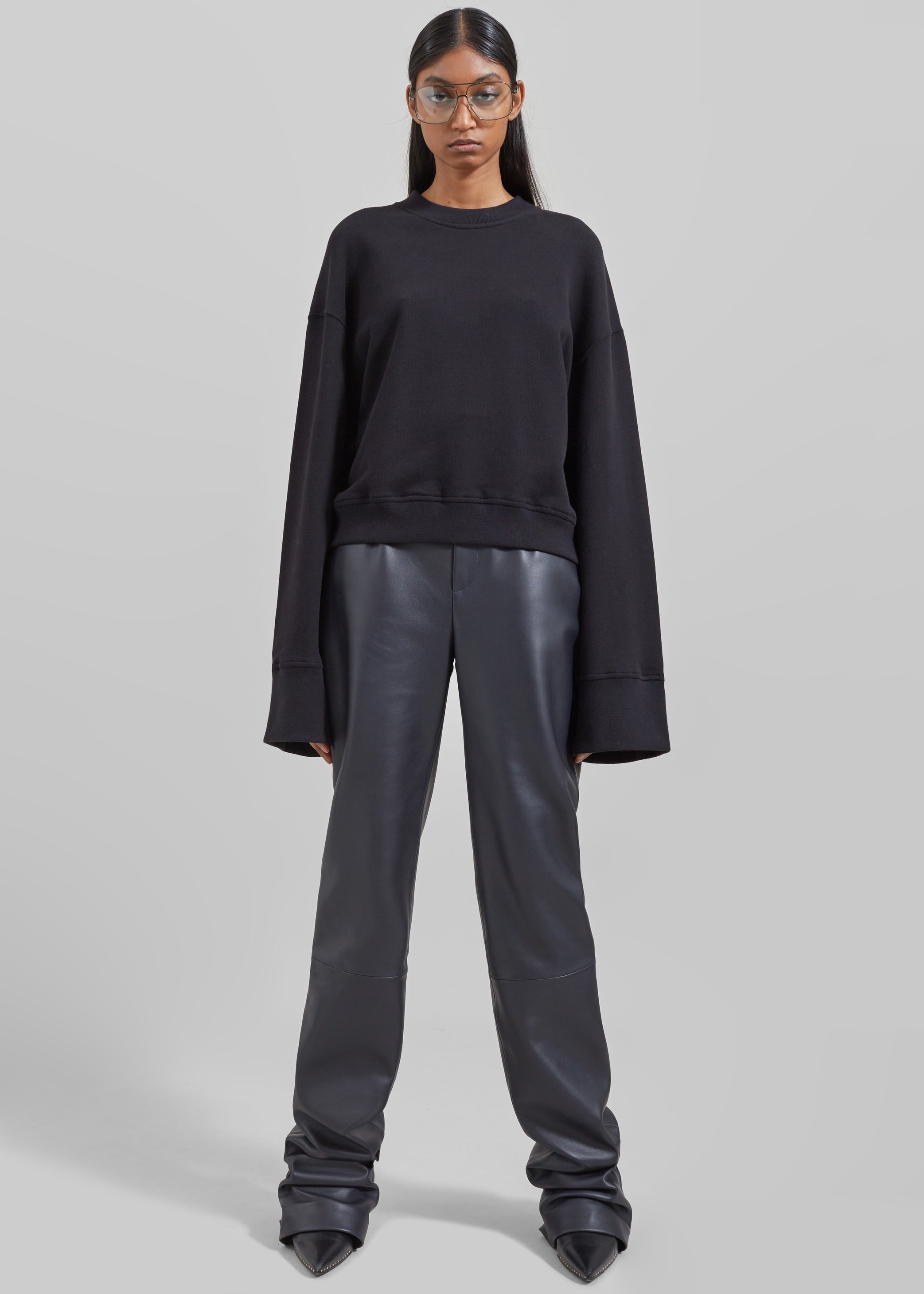 Shop the look image for Talia Sweatshirt - Black
