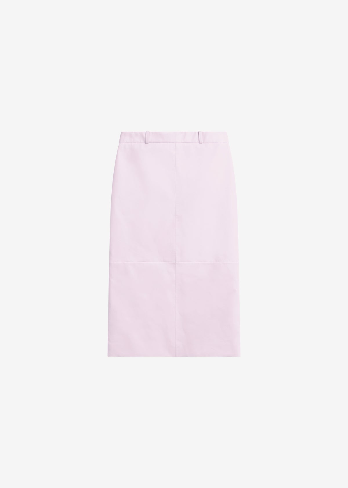 Taney Leather Pencil Skirt - Faded Pink - 10