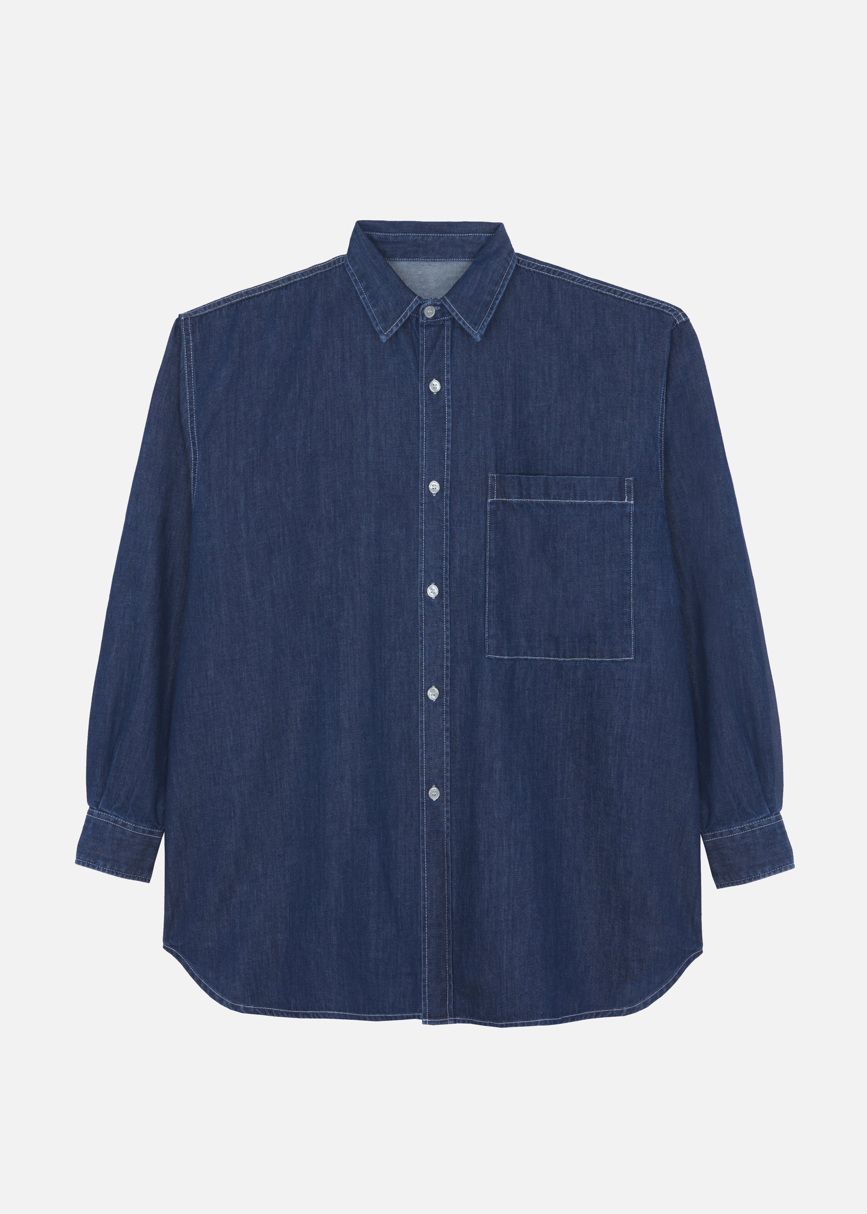 Tanner Denim Shirt - Raw Wash – The Frankie Shop