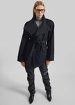Tavea Belted Jacket - Black