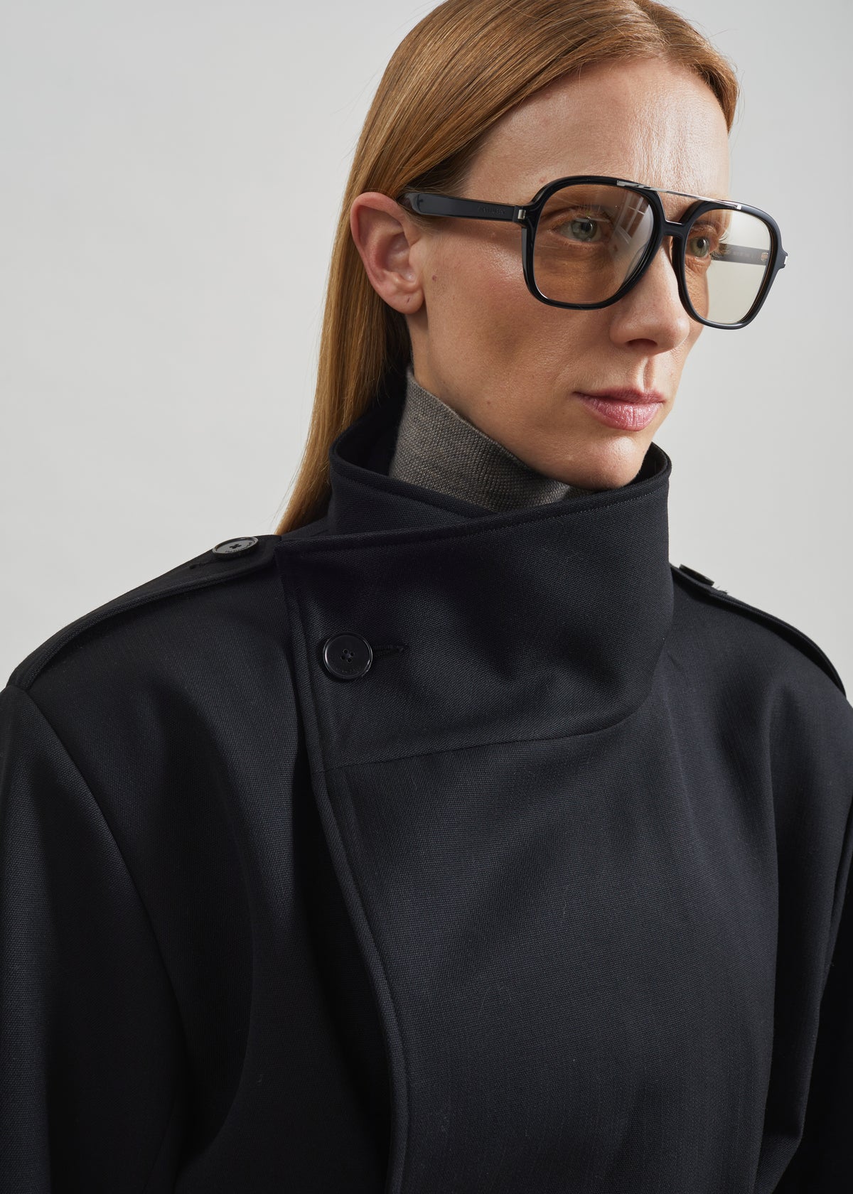 Tavea Belted Jacket - Black