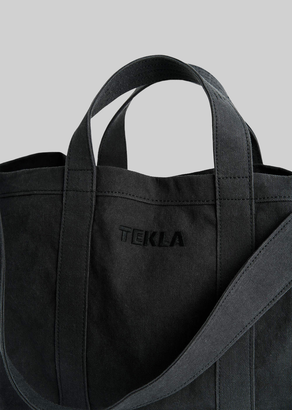 Tekla Beach Bag - Black Sand - 1
