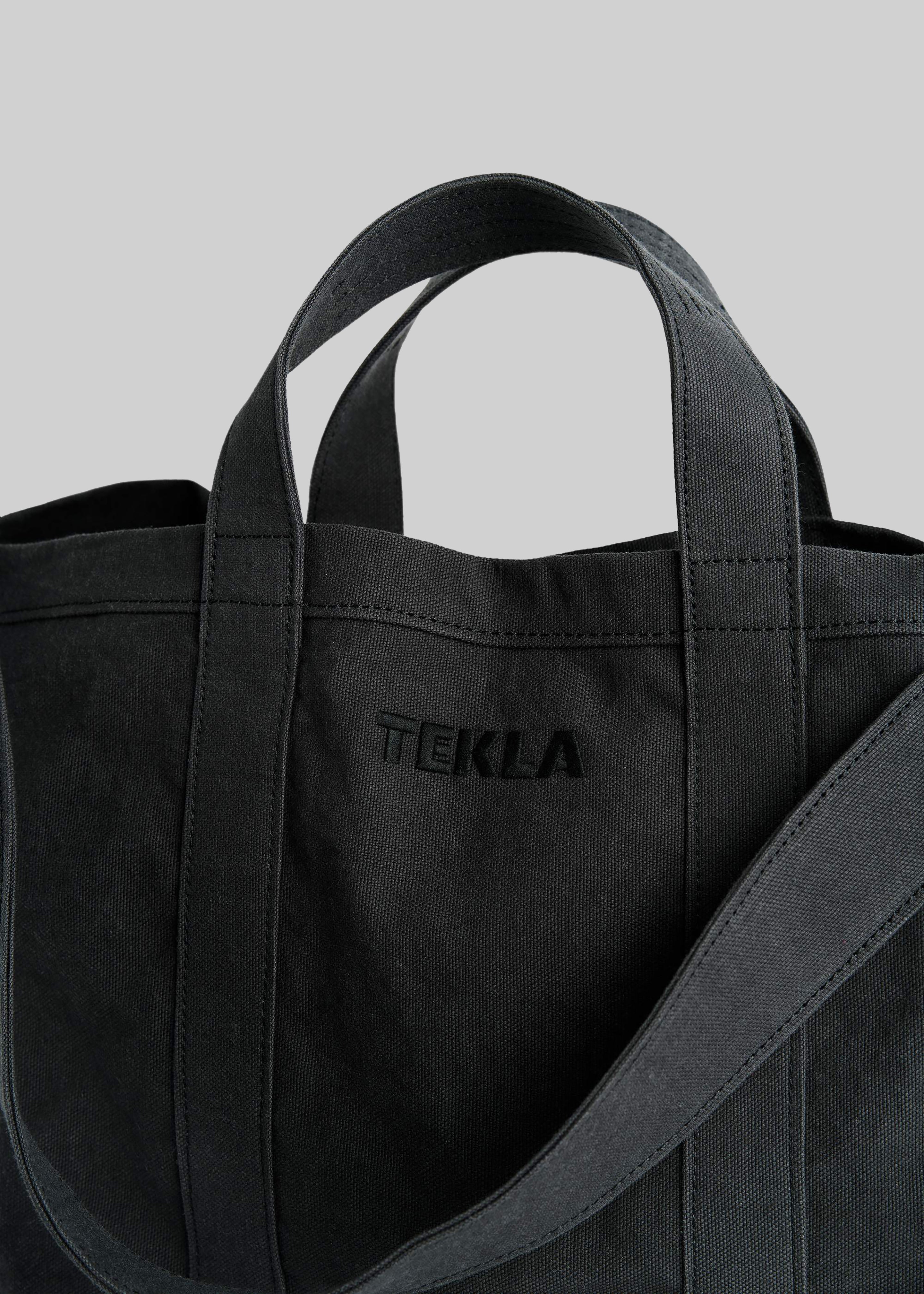 Tekla Beach Bag - Black Sand - 2