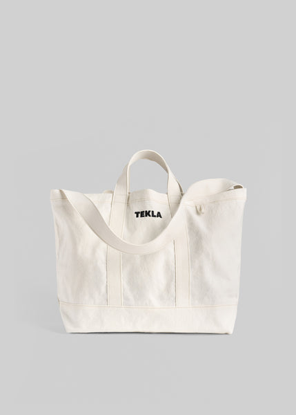 Tekla Beach Bag - Ivory – The Frankie Shop