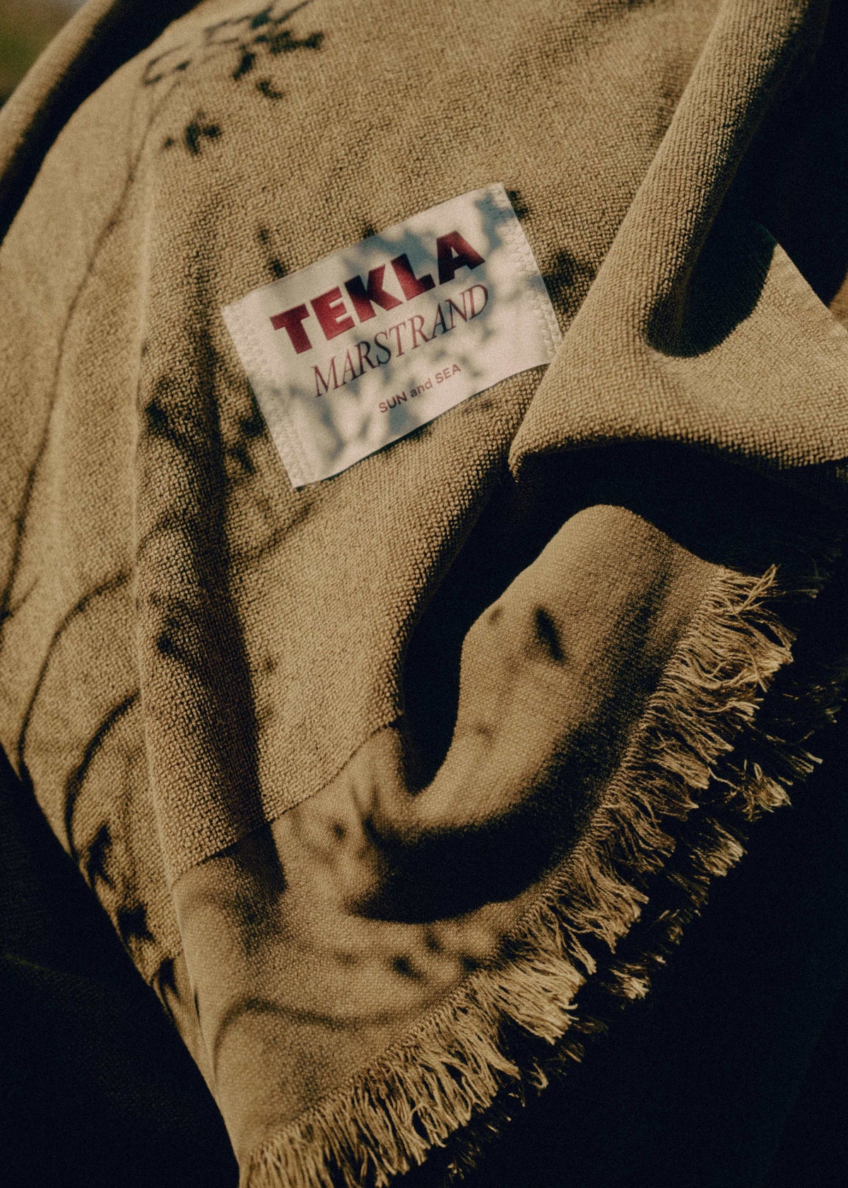 Tekla Beach Towel - Sun Bleached Taupe - 1