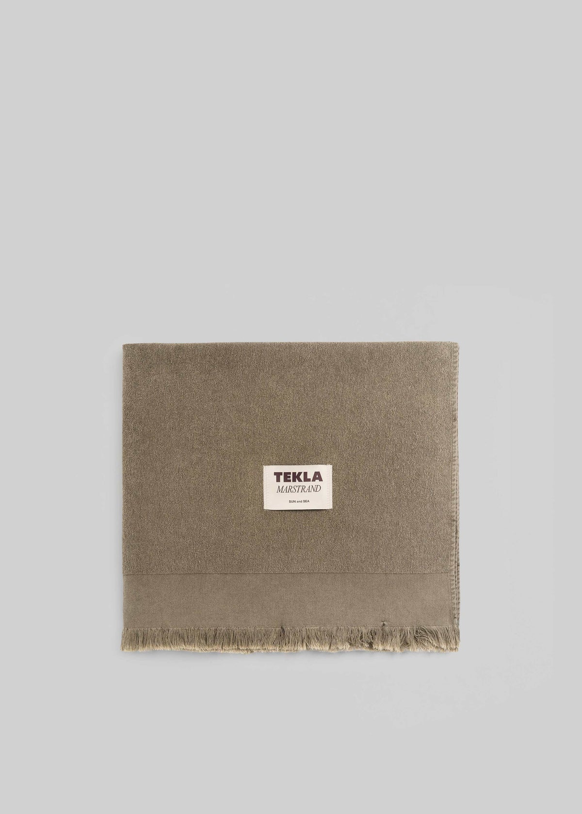 Tekla Beach Towel - Sun Bleached Taupe - 2
