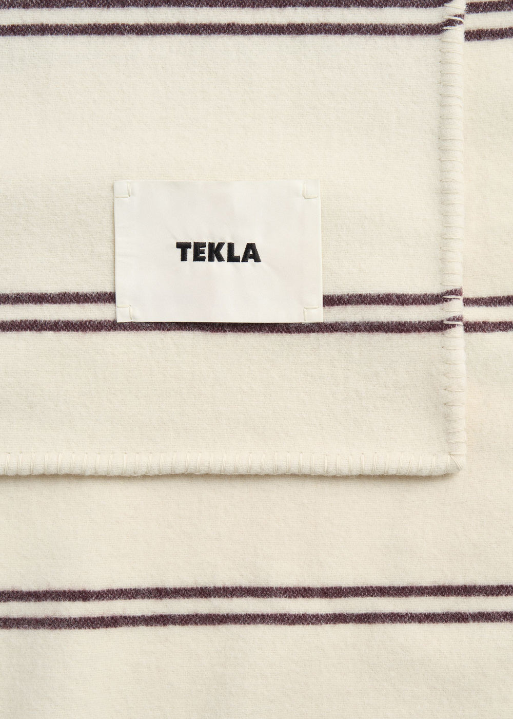 Tekla Lambswool Blanket - Ruck Stripes - 1