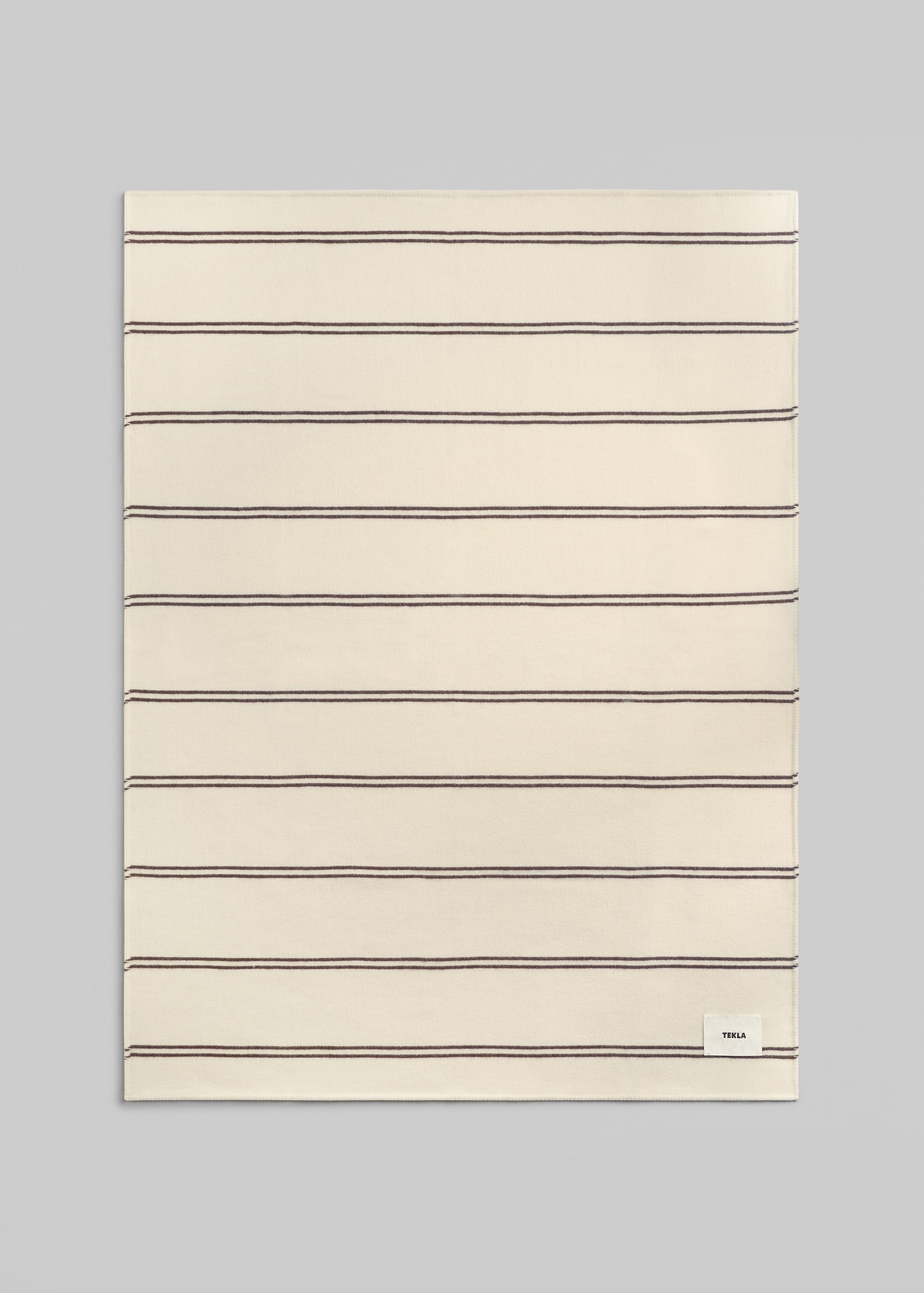 Tekla Lambswool Blanket - Ruck Stripes - 4